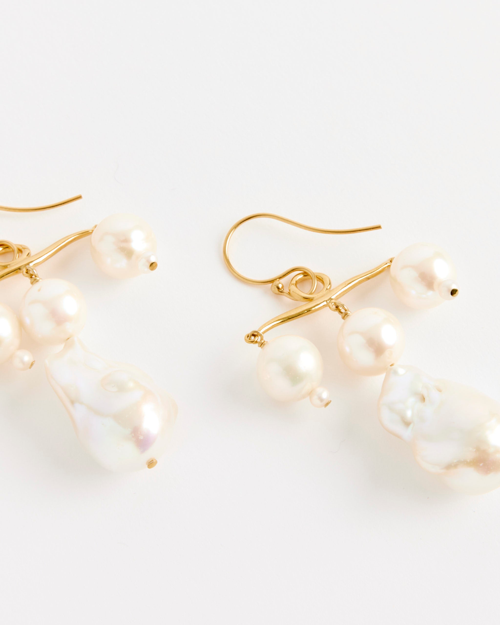 Chan Luu EG-5963 Earrings - White Pearl - Default Title (284012)