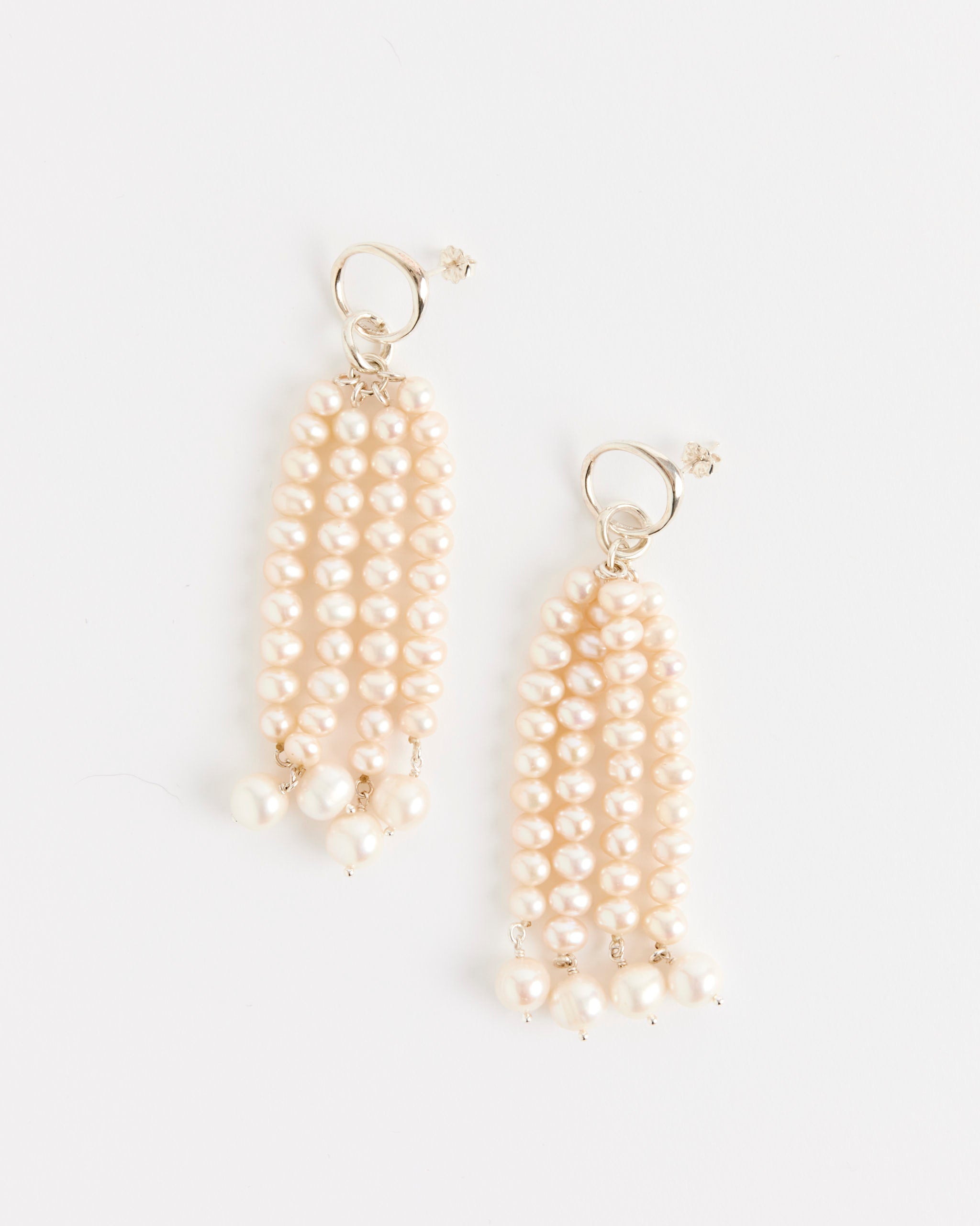Chan Luu EG-5962 Earrings - White Pearl - Default Title (284013)
