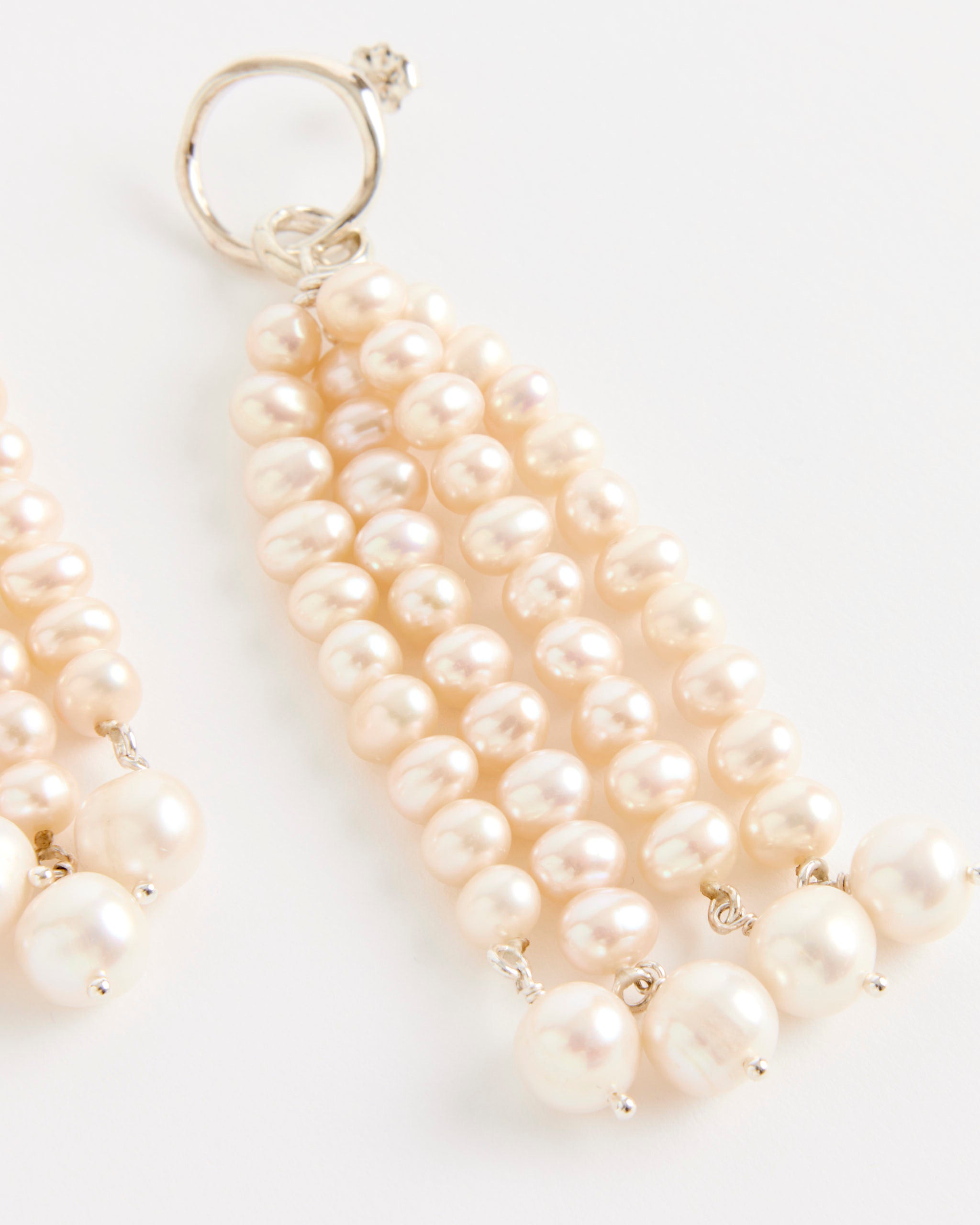 Chan Luu EG-5962 Earrings - White Pearl - Default Title (284013)