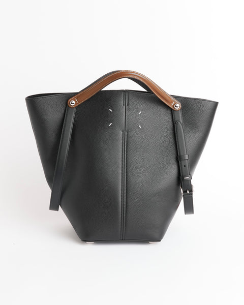 Dress Age Medium Bag in Black/Chestnut