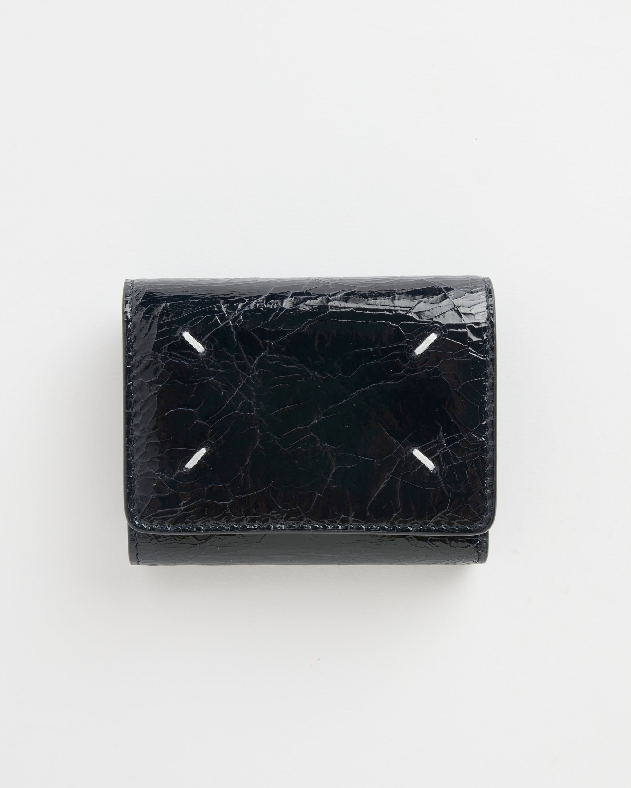 Maison Margiela Wallet Clip 3 With Zip - Dark Navy - Default Title (284383)