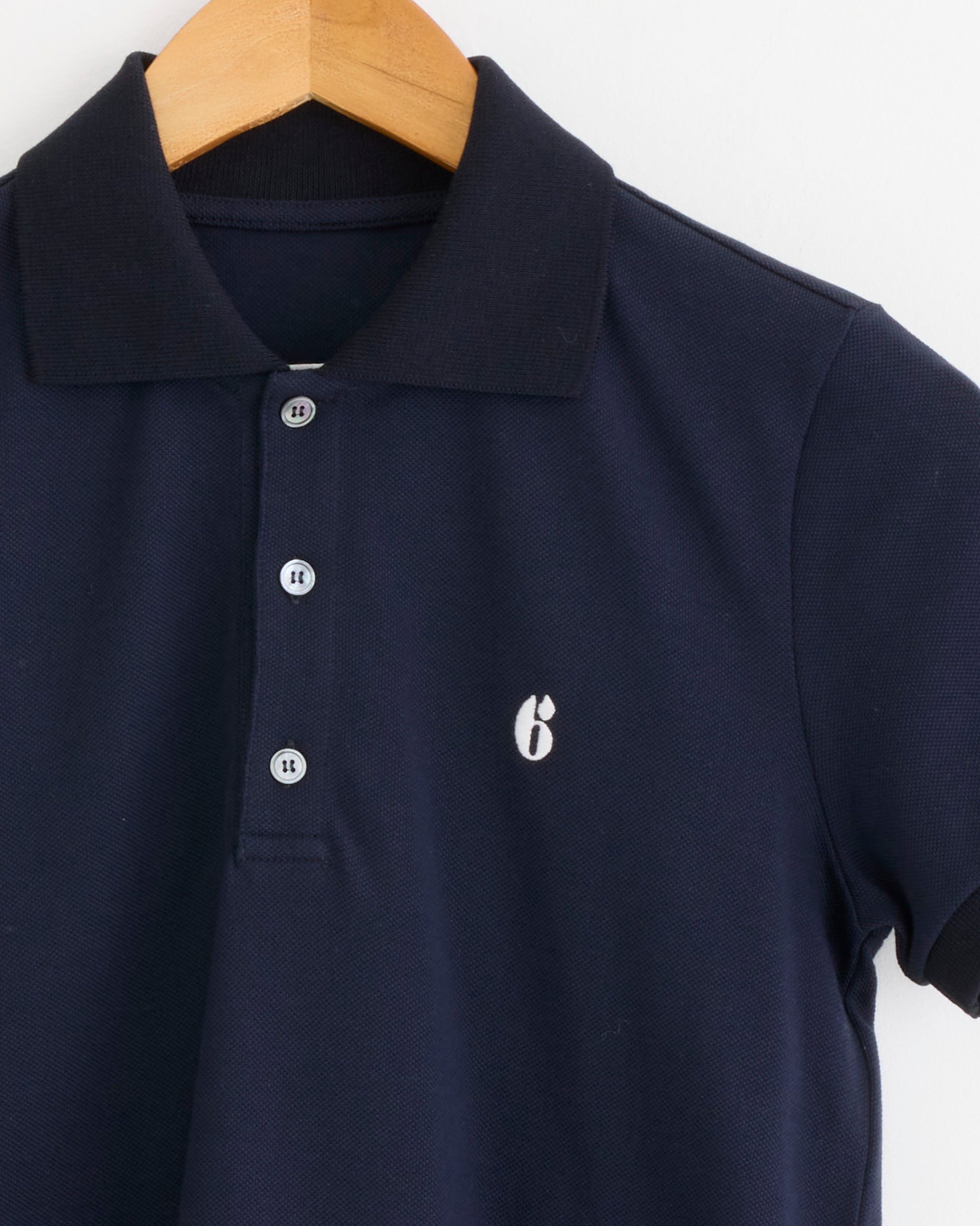 MM6 S52GL0028 Polo Shirt - Blue Navy / S (284463)