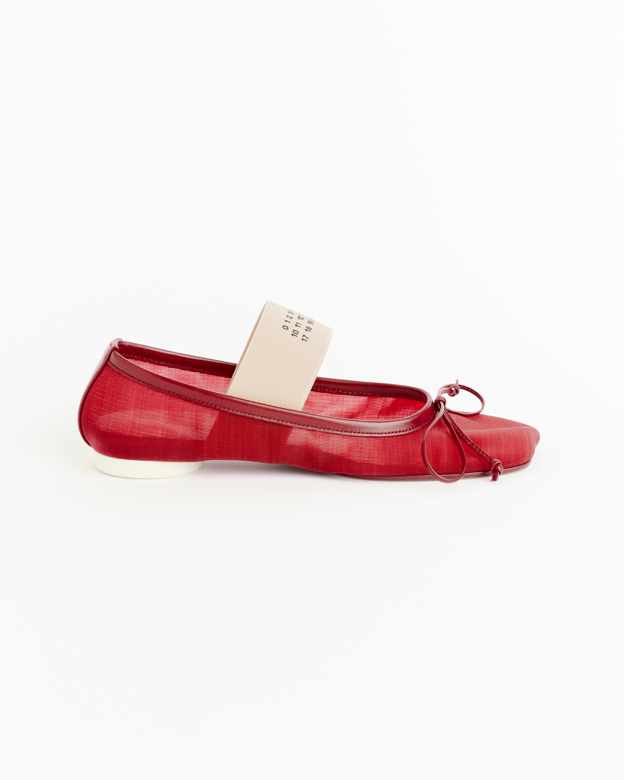MM6 S59WZ0101 Ballet Shoe - Ruby Wine / 39 (284511)