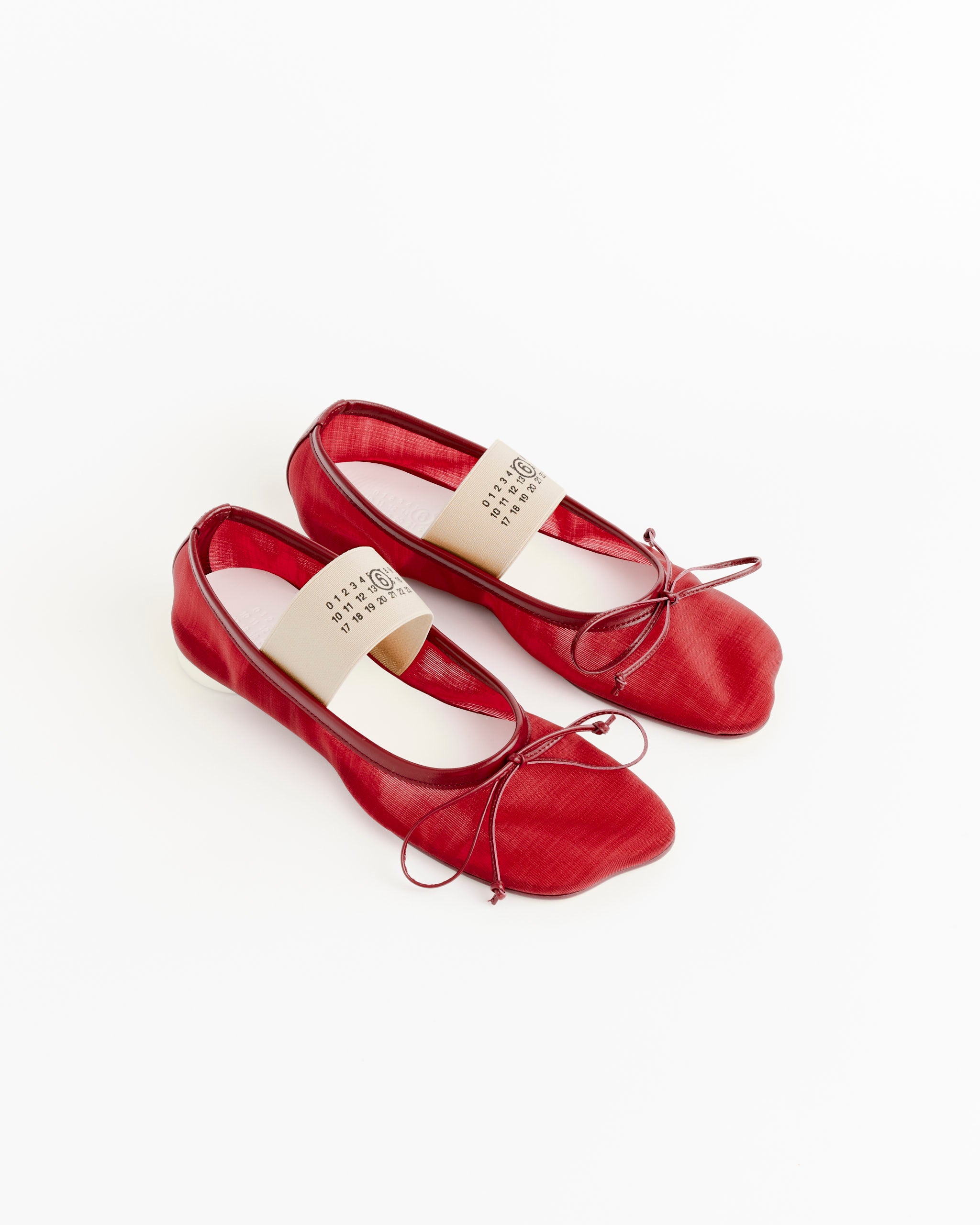 MM6 S59WZ0101 Ballet Shoe - Ruby Wine / 39 (284511)