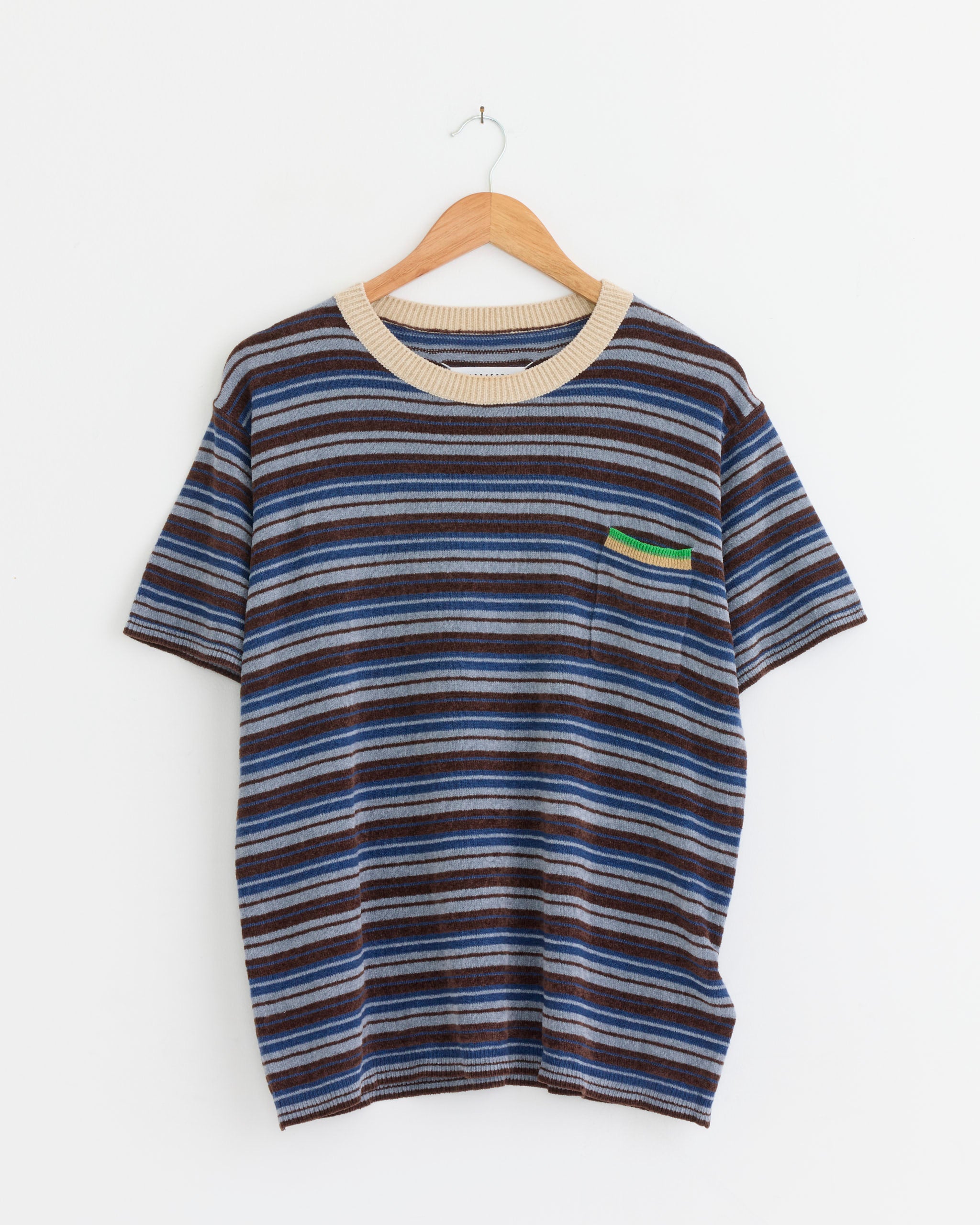 Maison Margiela Striped Knit Top - Multi / M (284536)