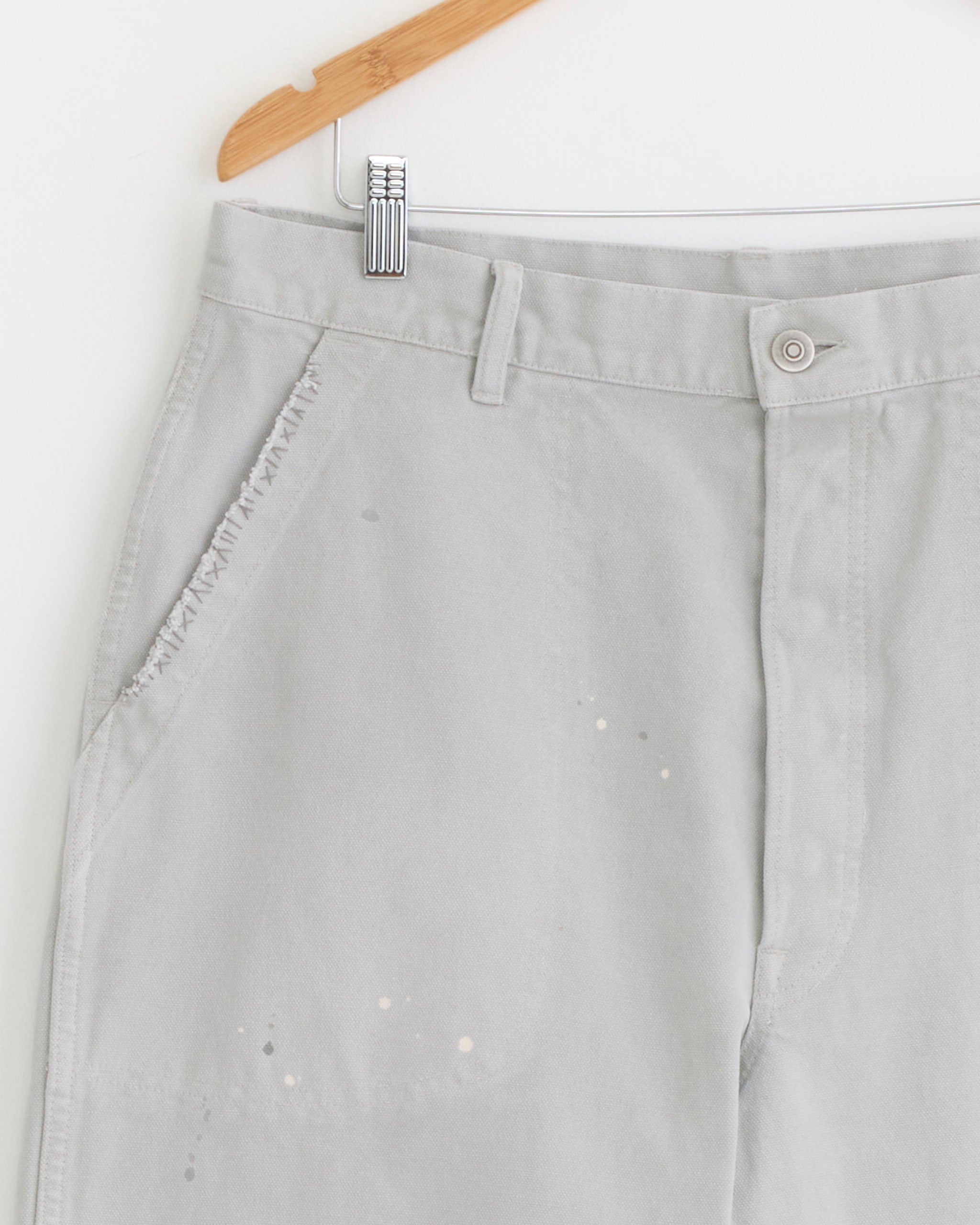 Maison Margiela  Stitched Pockets Trouser - Pearl Grey/Spots / IT50 (284540)