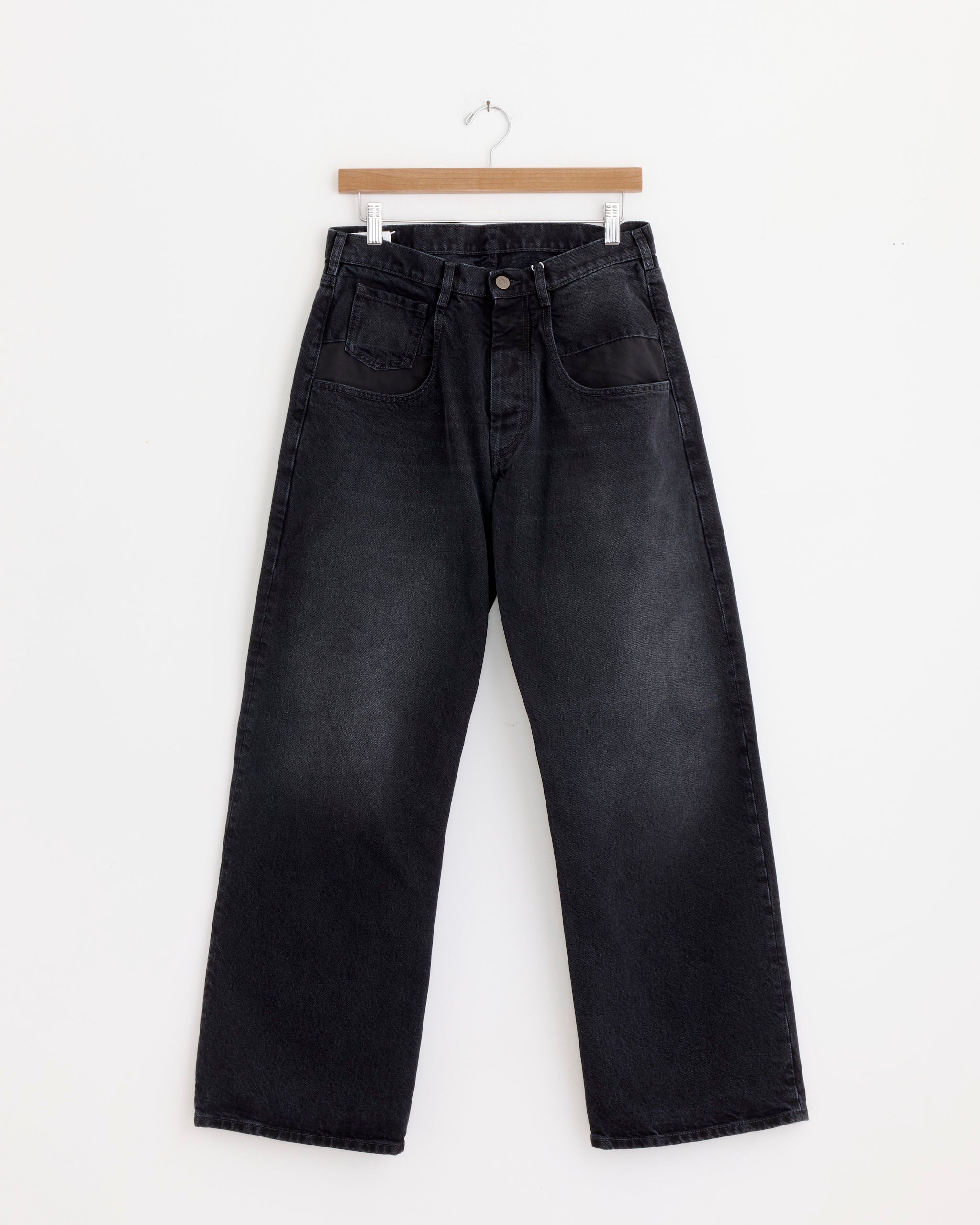 Maison Margiela Double Pocket Trouser - Black Denim / 30 (284545)