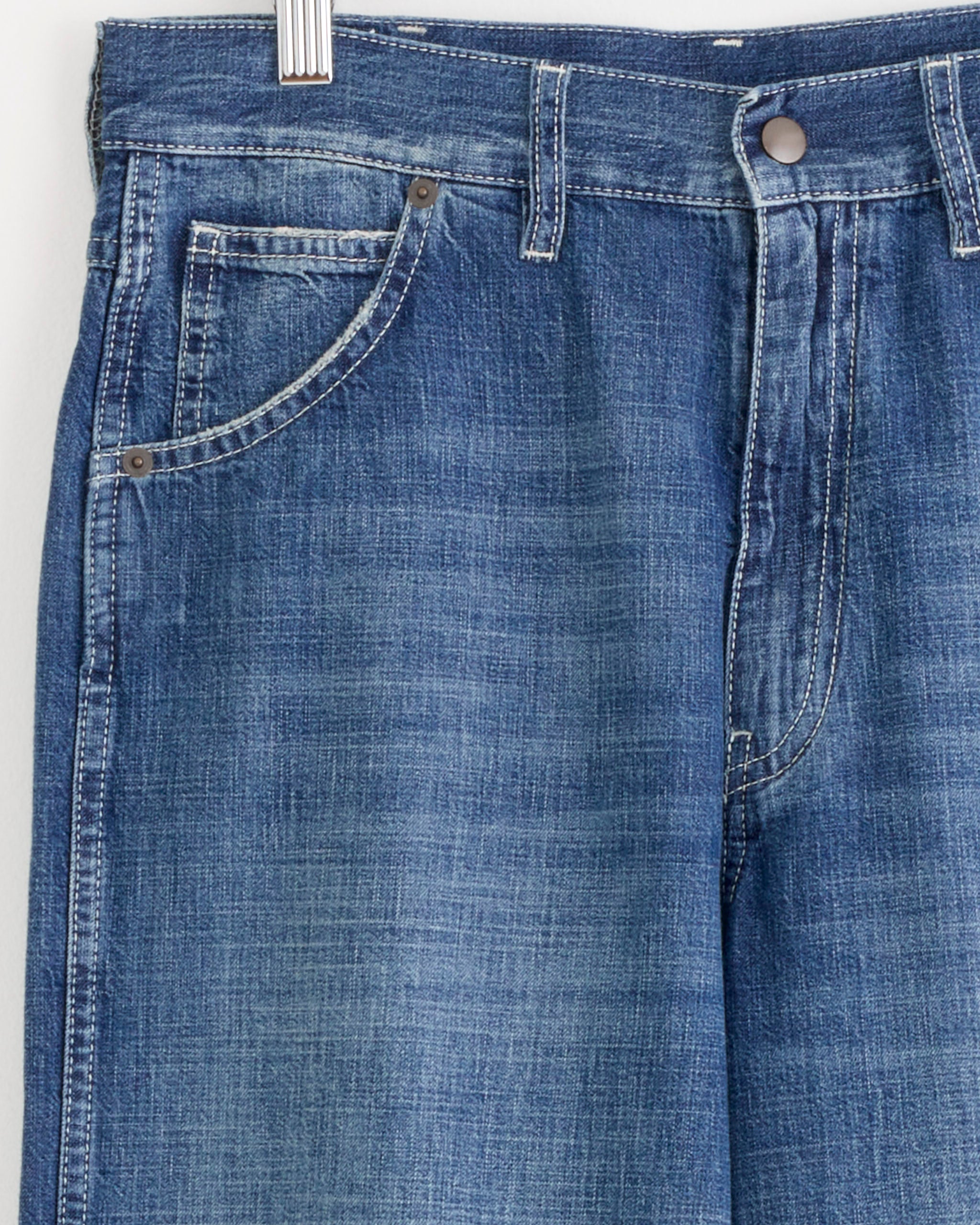 Maison Margiela Stained Denim Trouser - Old Blue/Spots / 30 (284549)
