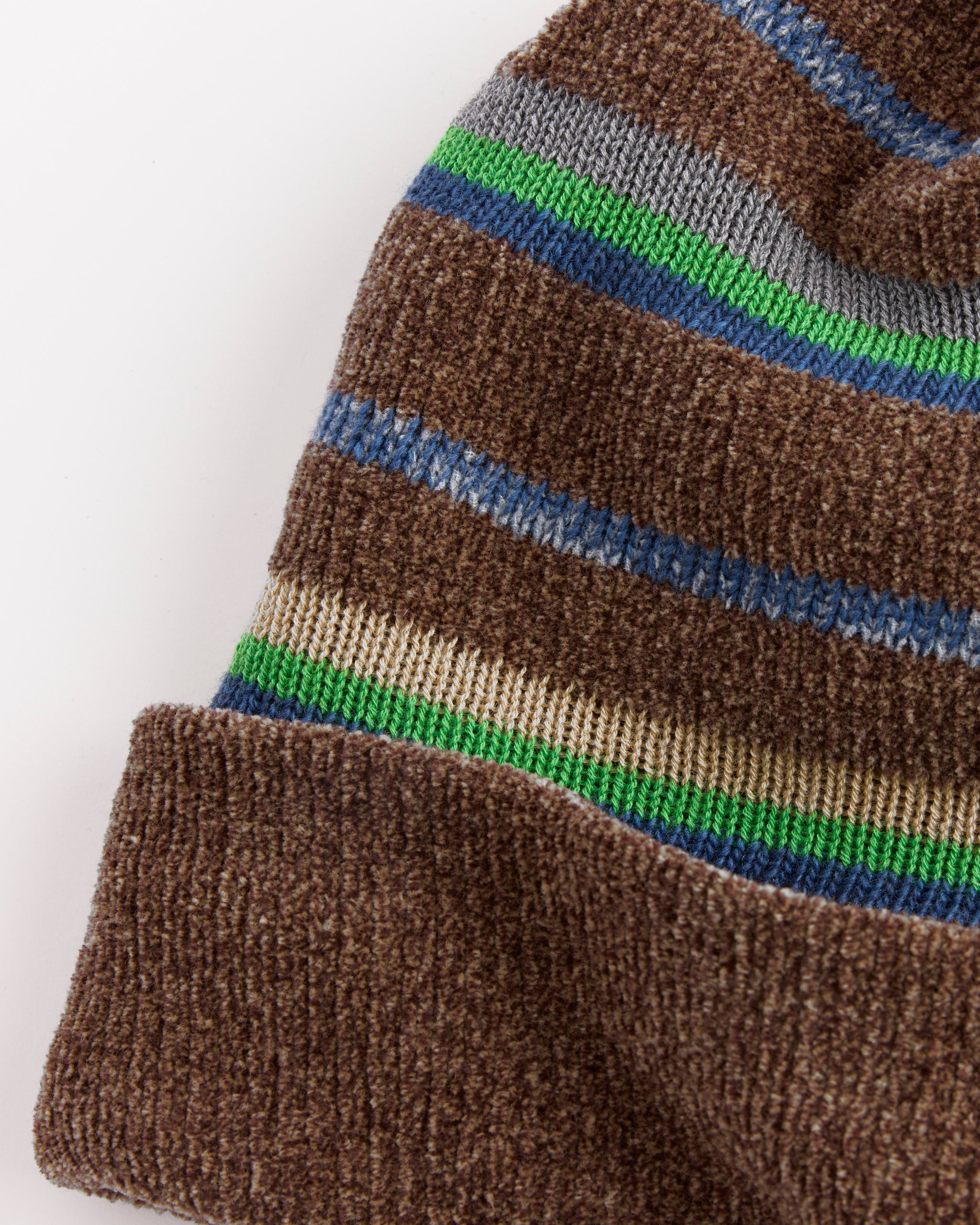 Maison Margiela Stripped Knit Beanie - Multi / M (284553)