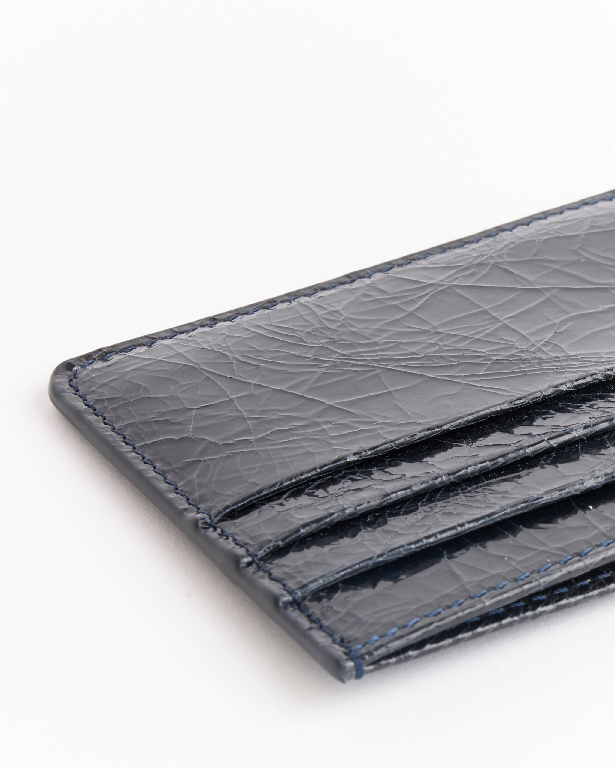 Maison Margiela Slim 6CC Card Holder - Dark Navy / OS (284571)