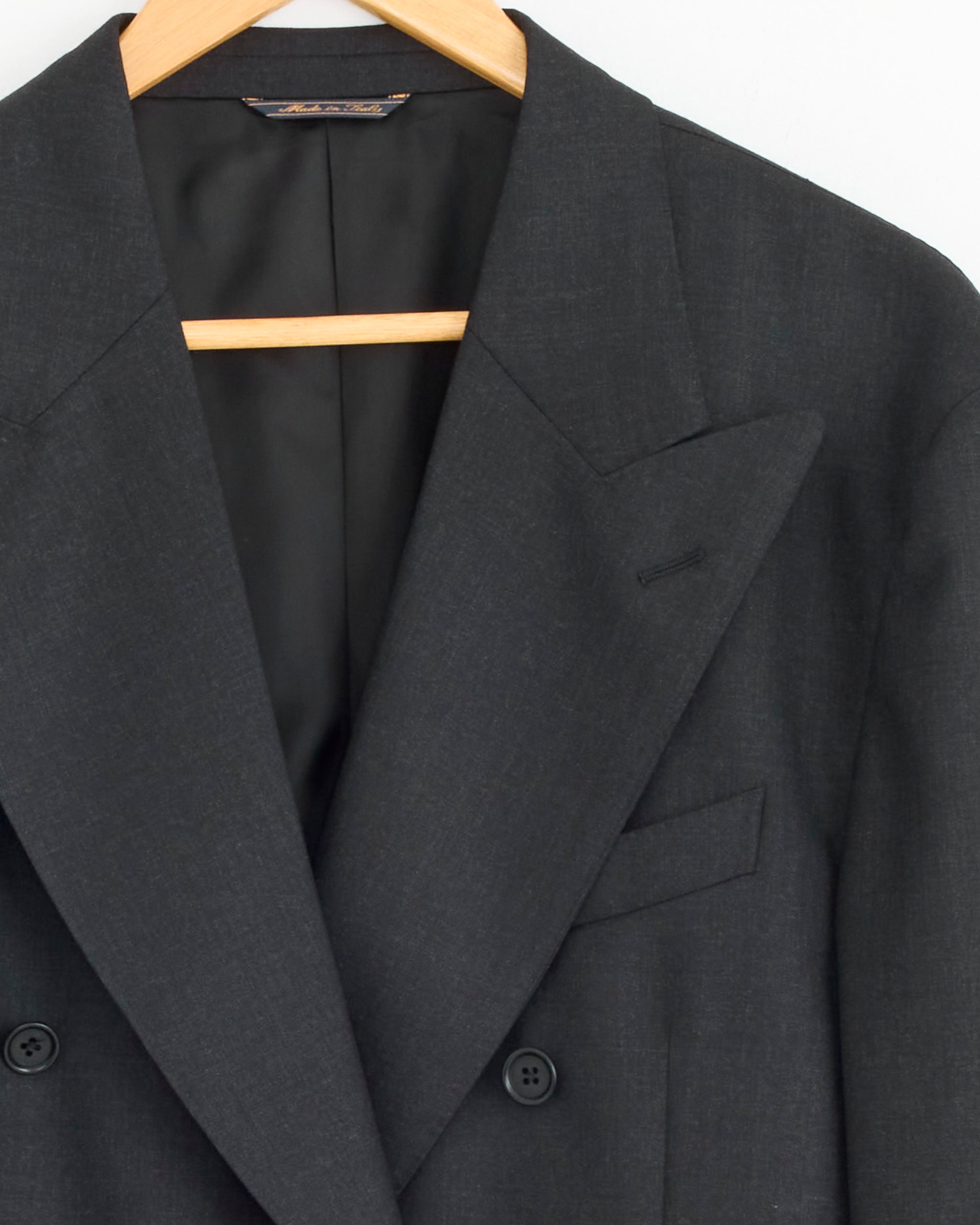 DB Peak Jacket in Grey Melange