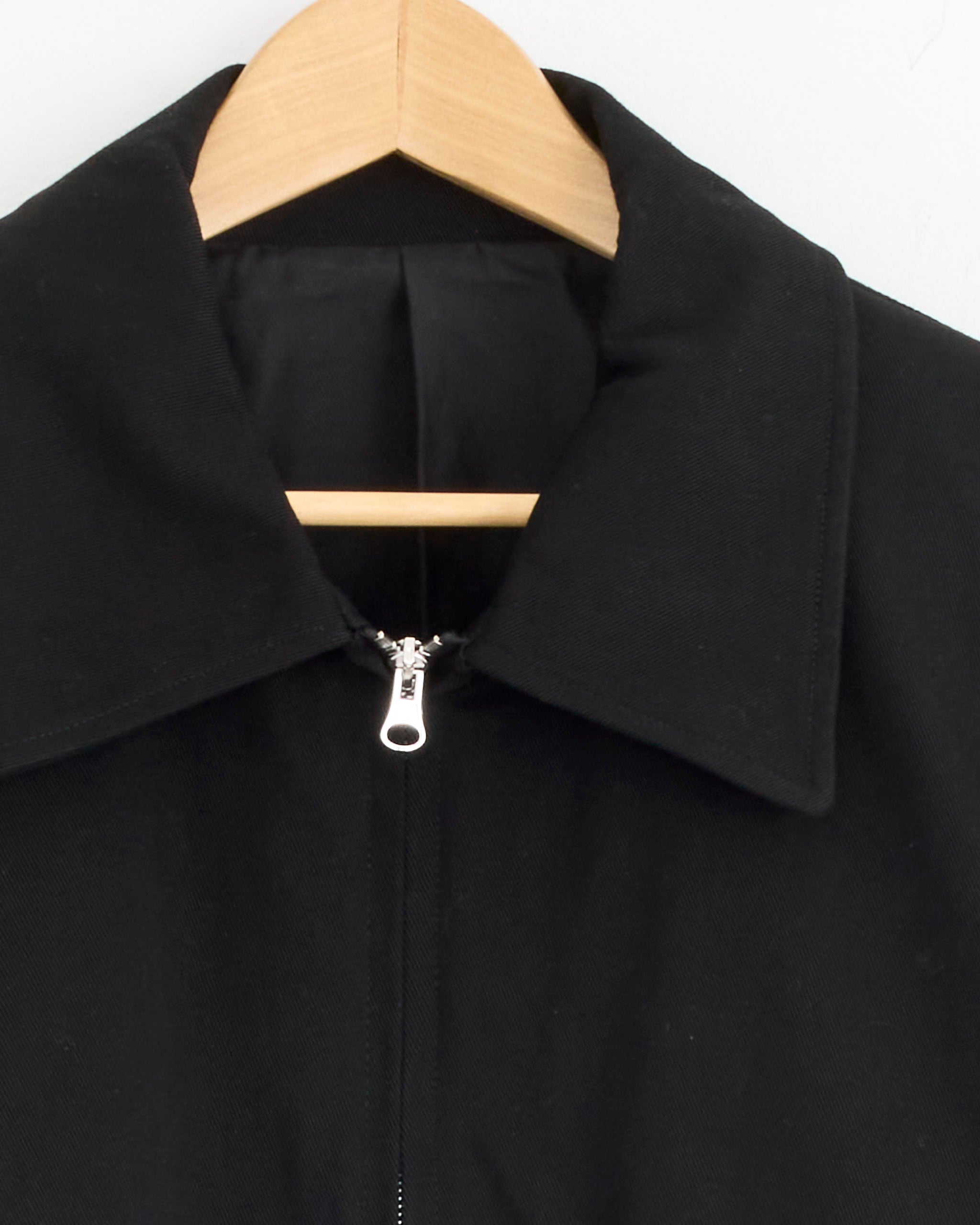 Sculptoral Blouson in Black
