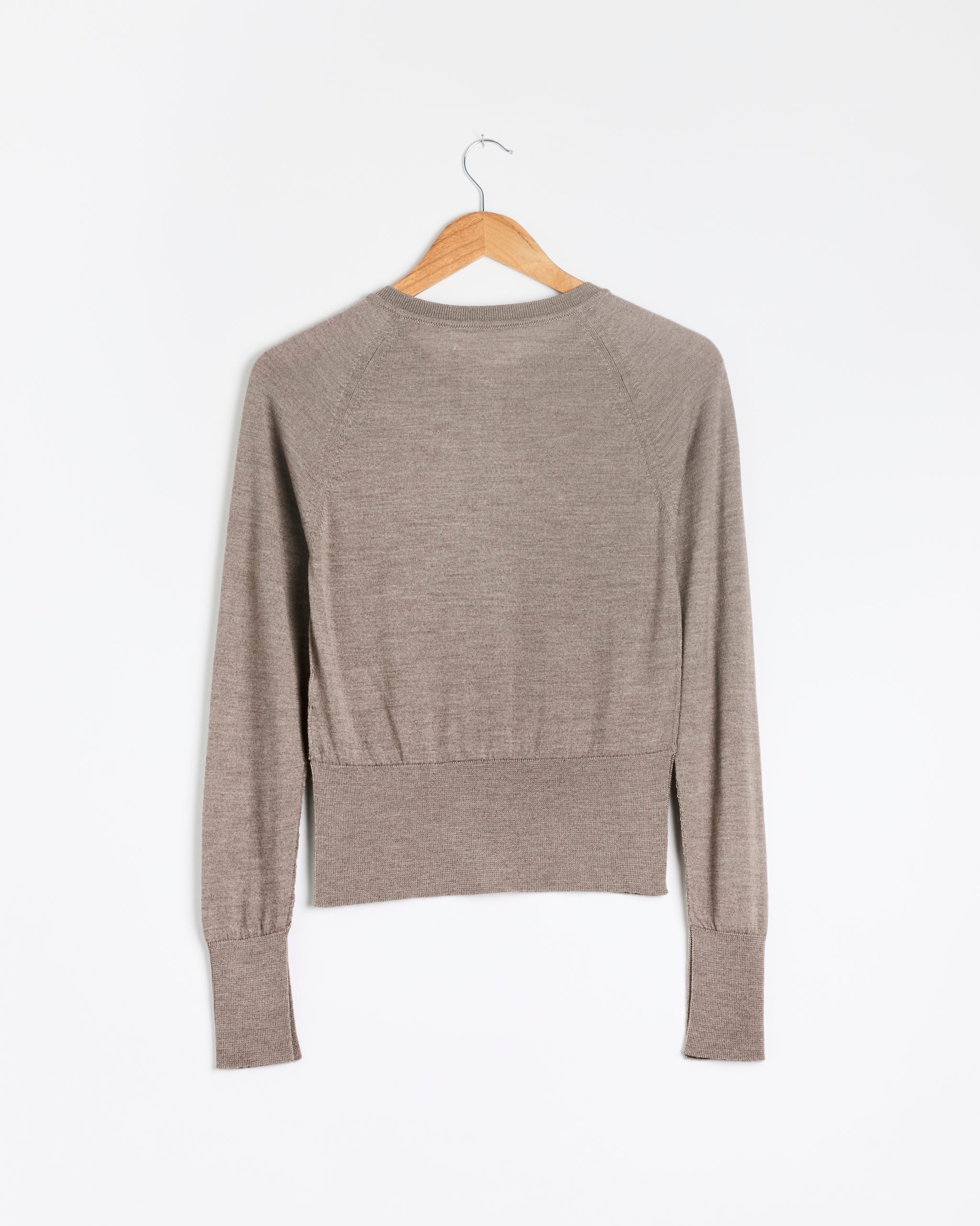 Appointment Cardigan in Taupe - Taupe / S (284801)