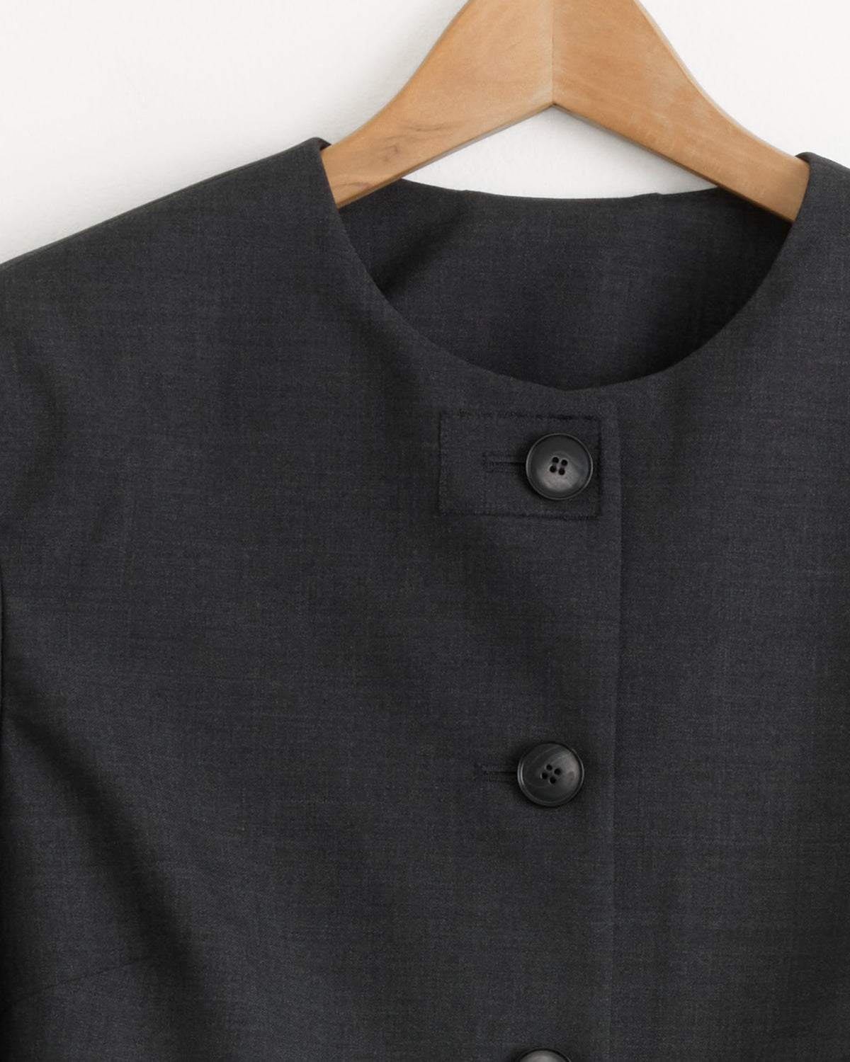 Waitress Jacket in Dark Grey - Dark Grey / S (284840)