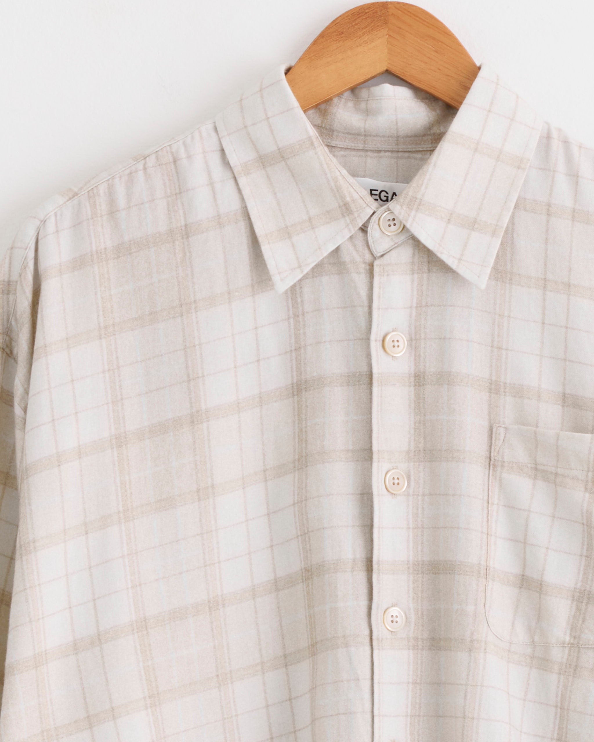 Our Legacy Borrowed Shirt - Stella Check Print / IT48 (284862)
