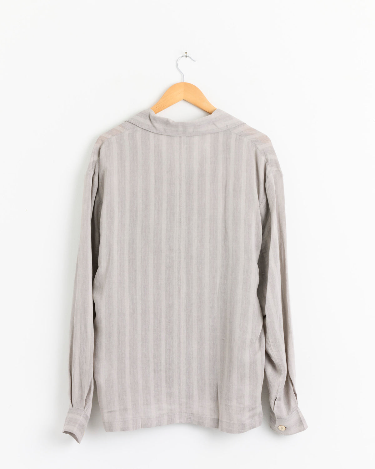 Our Legacy Private Shirt - Quiet Greige Stripe / IT48 (284909)