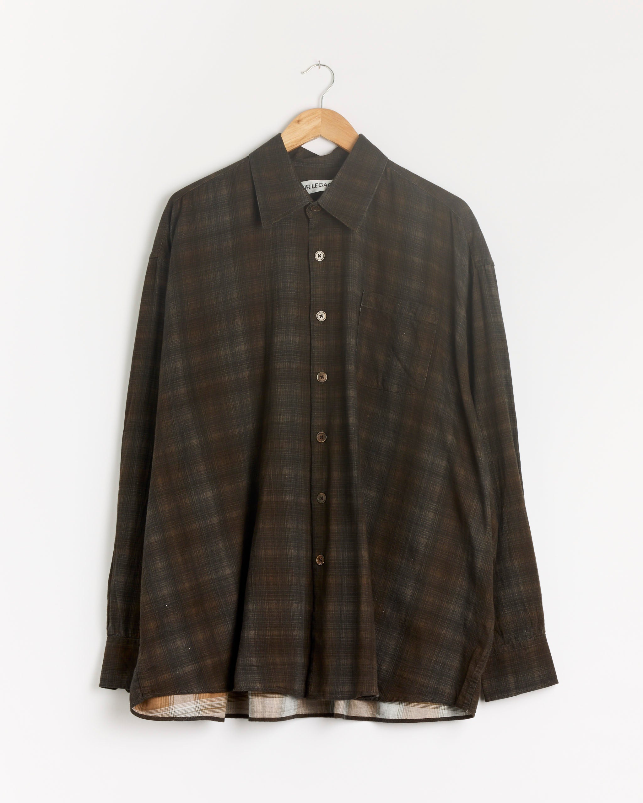 Our Legacy Borrowed Shirt - More Check Print / IT48 (284913)