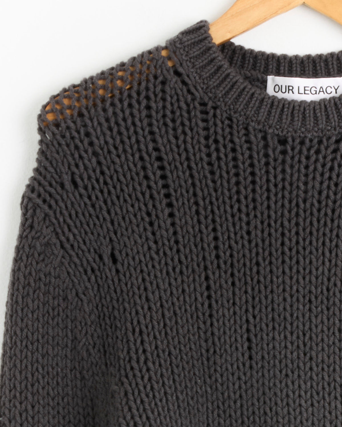 Our Legacy Popover Roundneck - Chocolate / IT48 (284940)