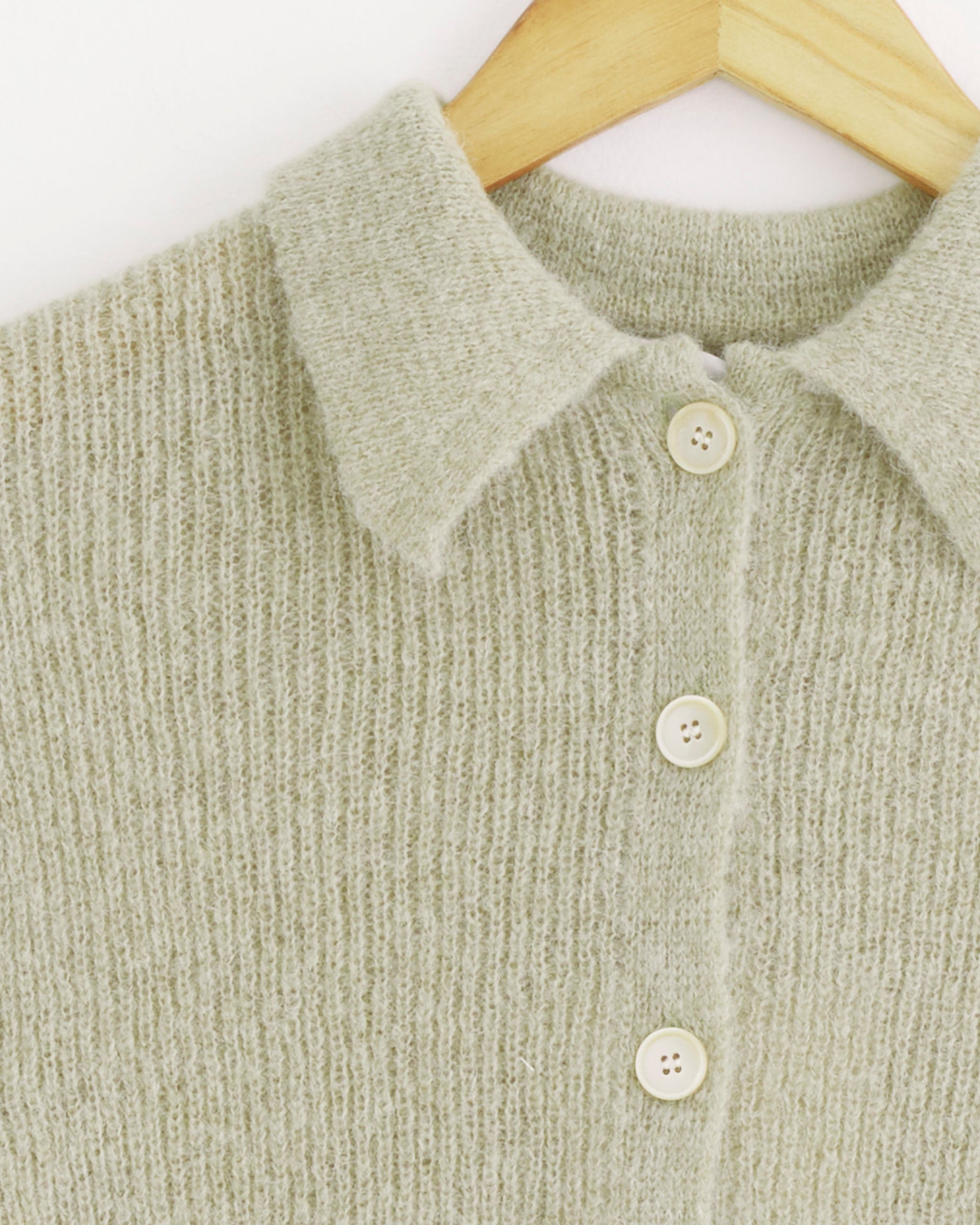 Mazzy Polo in Soft Sage