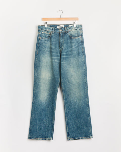 Third Cut in River Blue Wash
