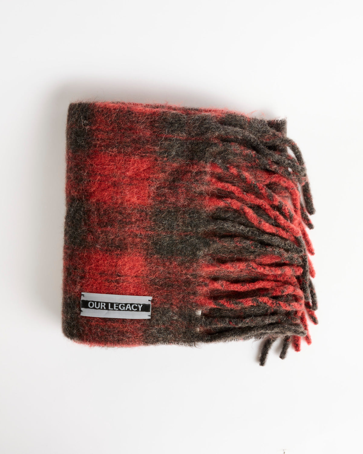 Estate Scarf in Burnt Red - Burnt Red / OS (285041)