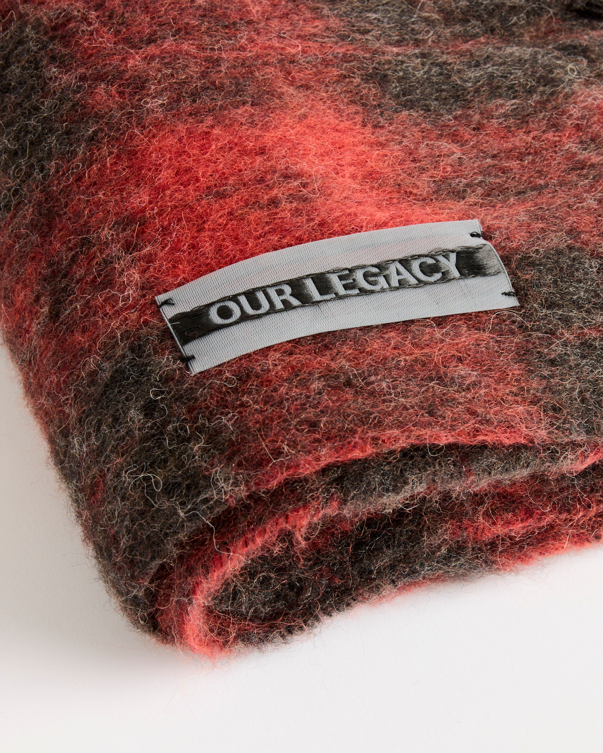 Estate Scarf in Burnt Red - Burnt Red / OS (285041)