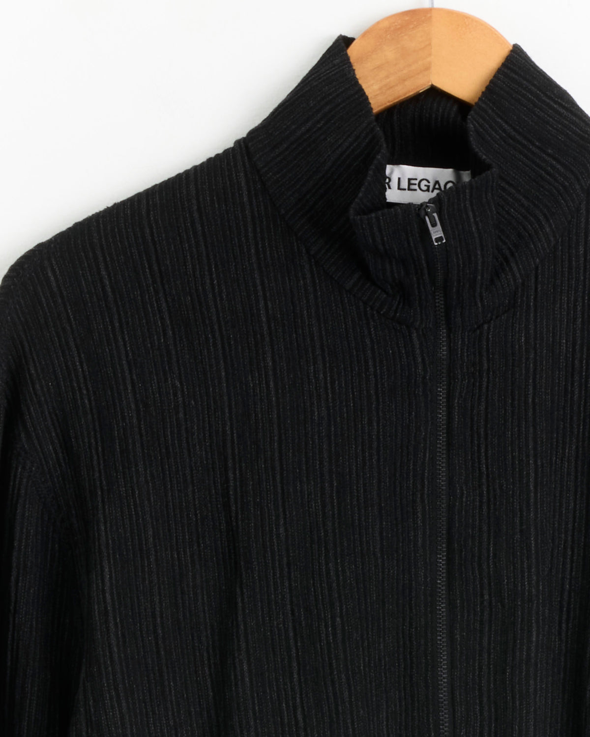 Our Legacy Shrunken Full Zip Sweater - Obsidian Depth / IT48 (285064)