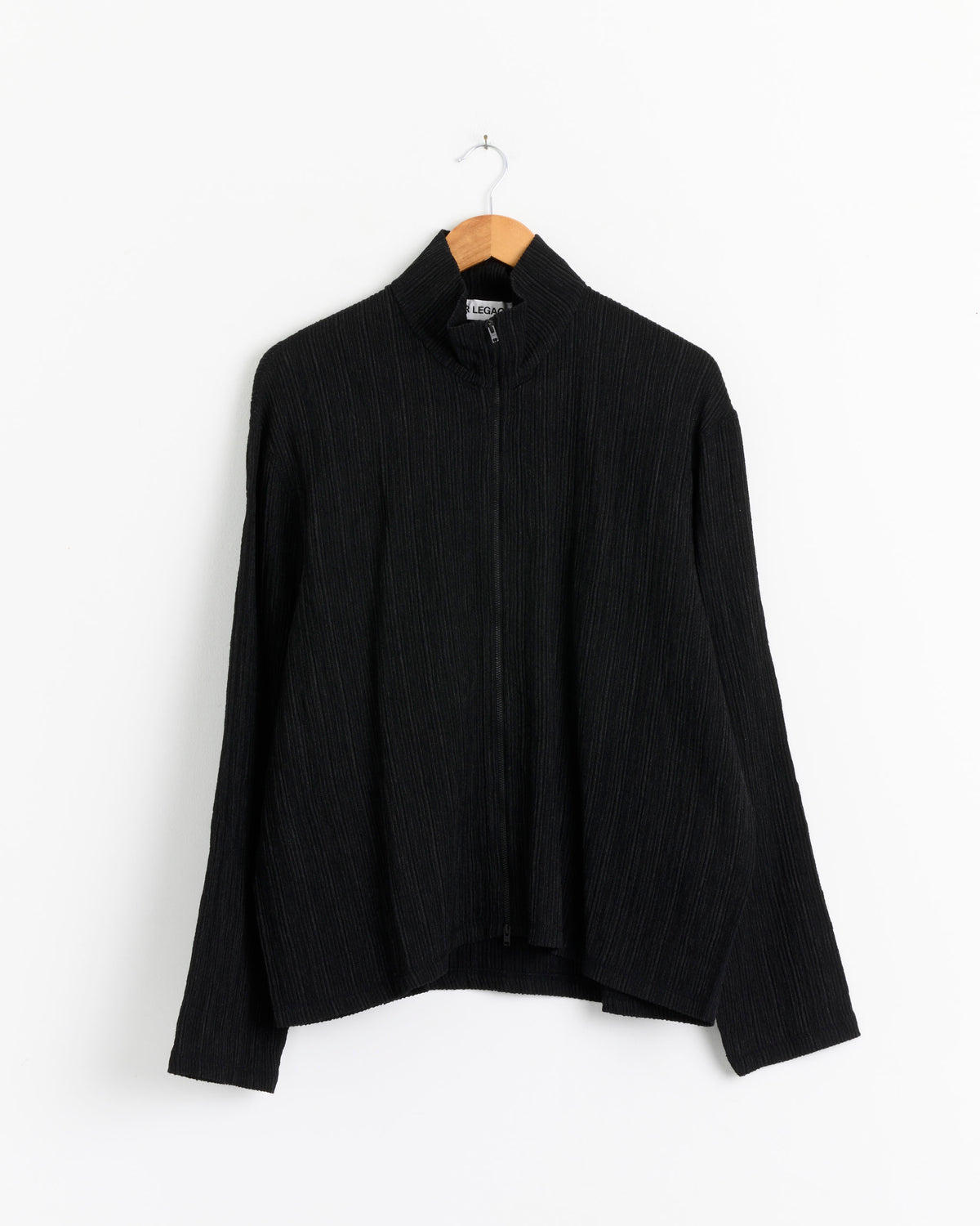 Our Legacy Shrunken Full Zip Sweater - Obsidian Depth / IT48 (285064)