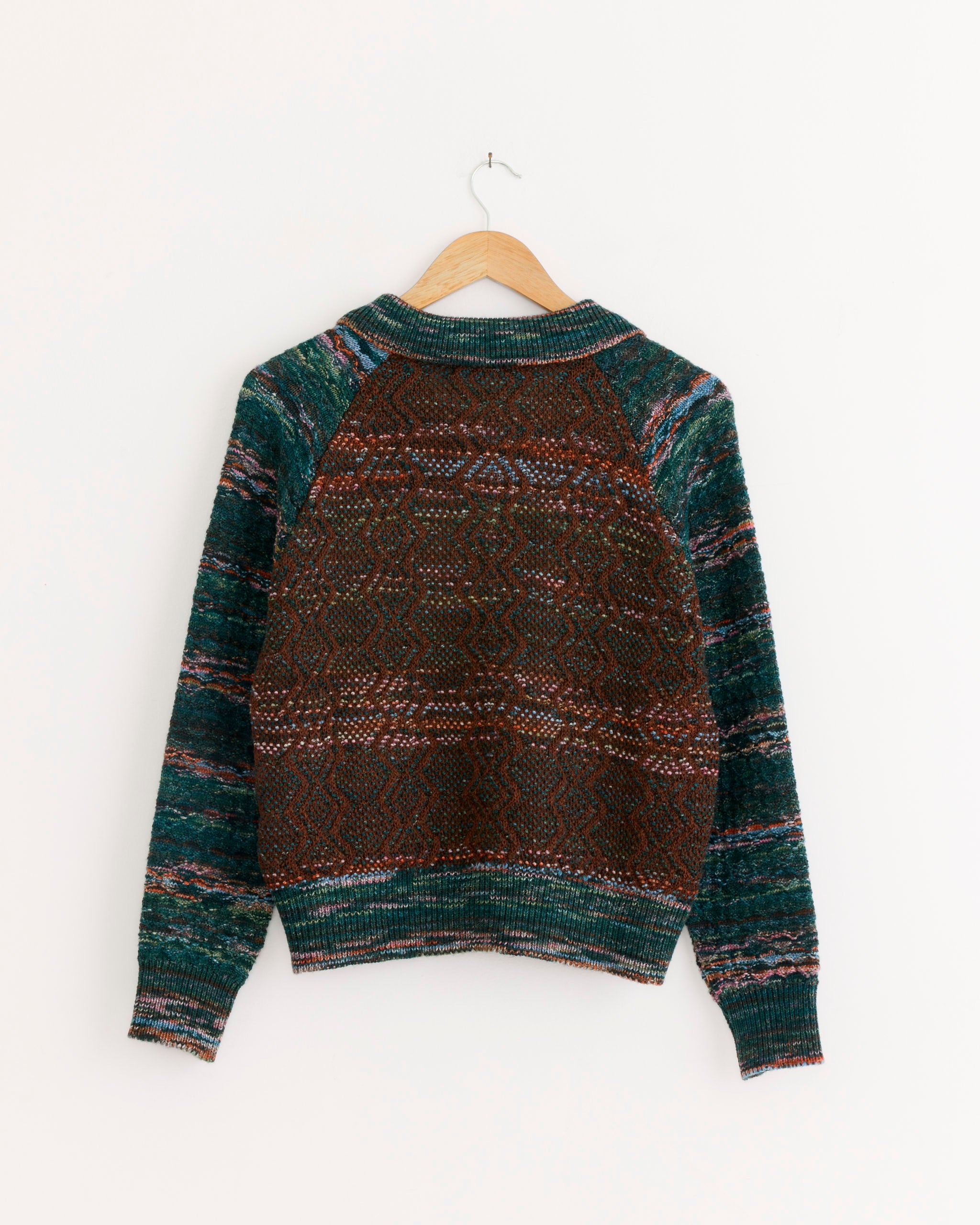 Silk Kid Mohair Easy Pullover in Navy