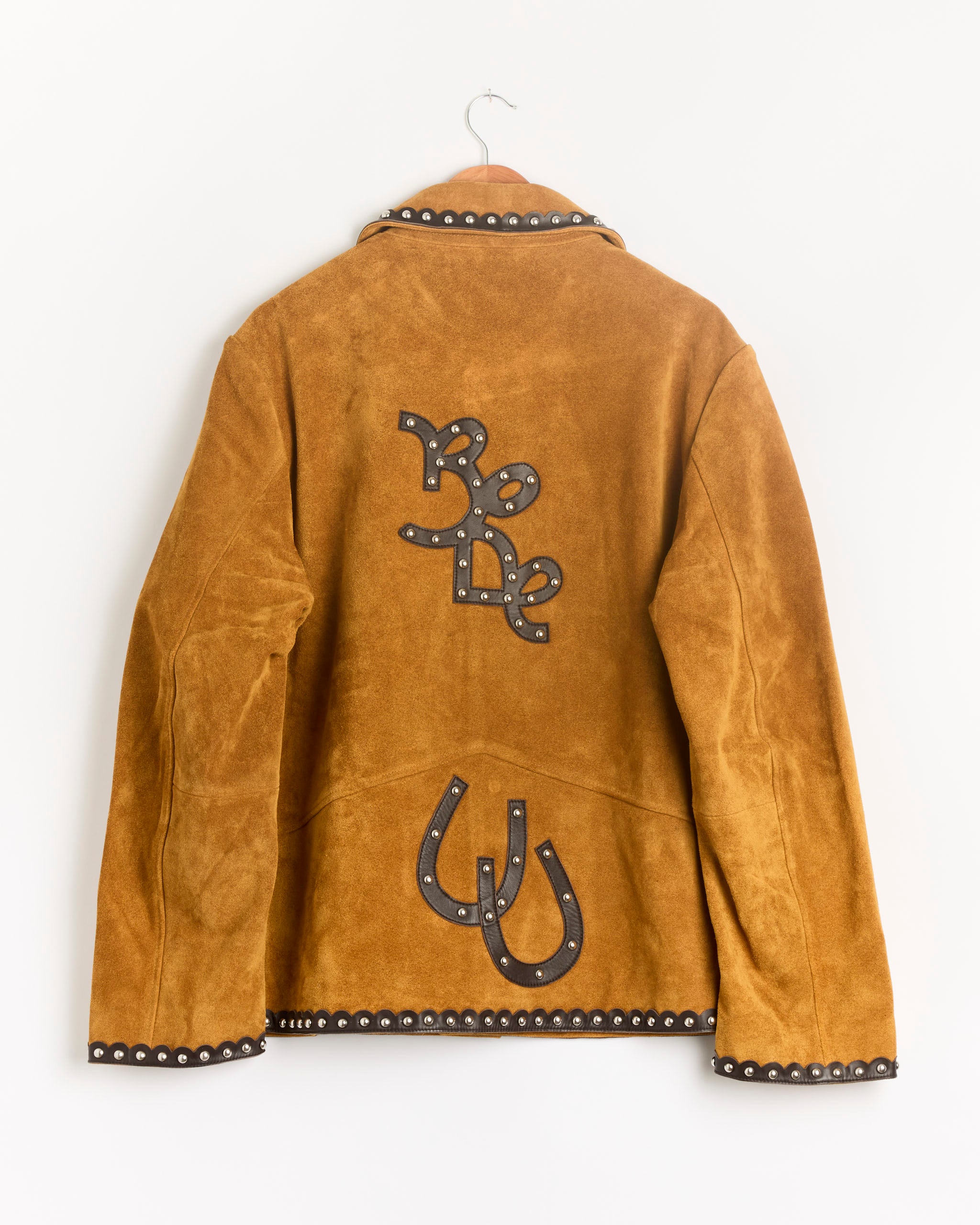 Suede Carson Jacket in Tan Brown - Tan Brown / L (285253)