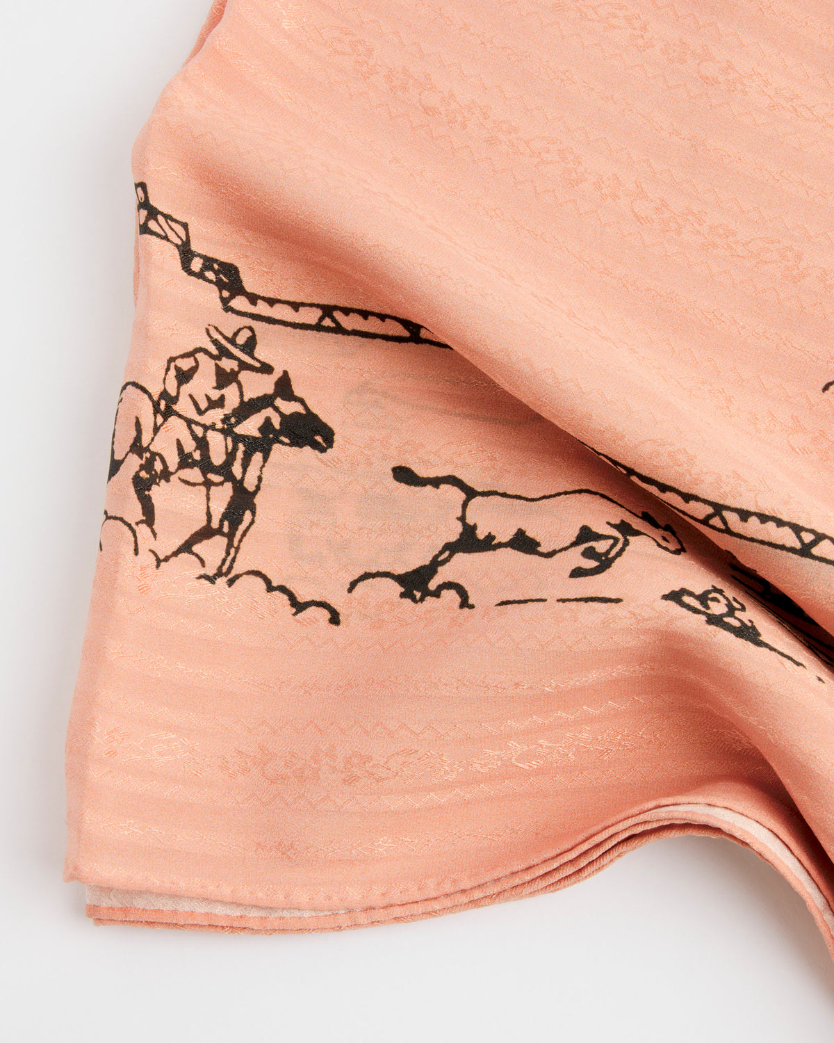Bode Bronco Buster Scarf - Orange Multi / OS (285281)
