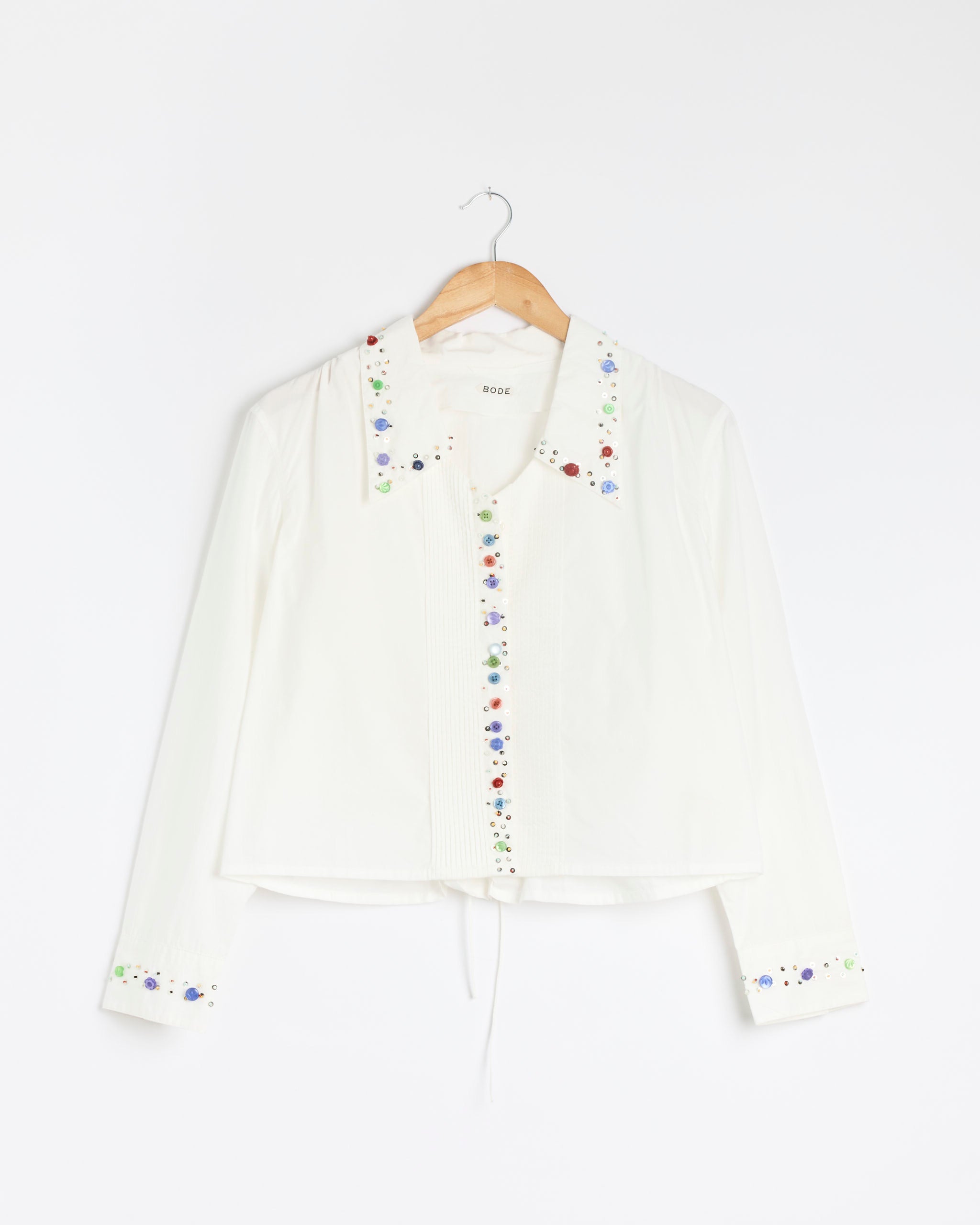 Button Jar Blouse in White Multi - White Multi / M (285289)