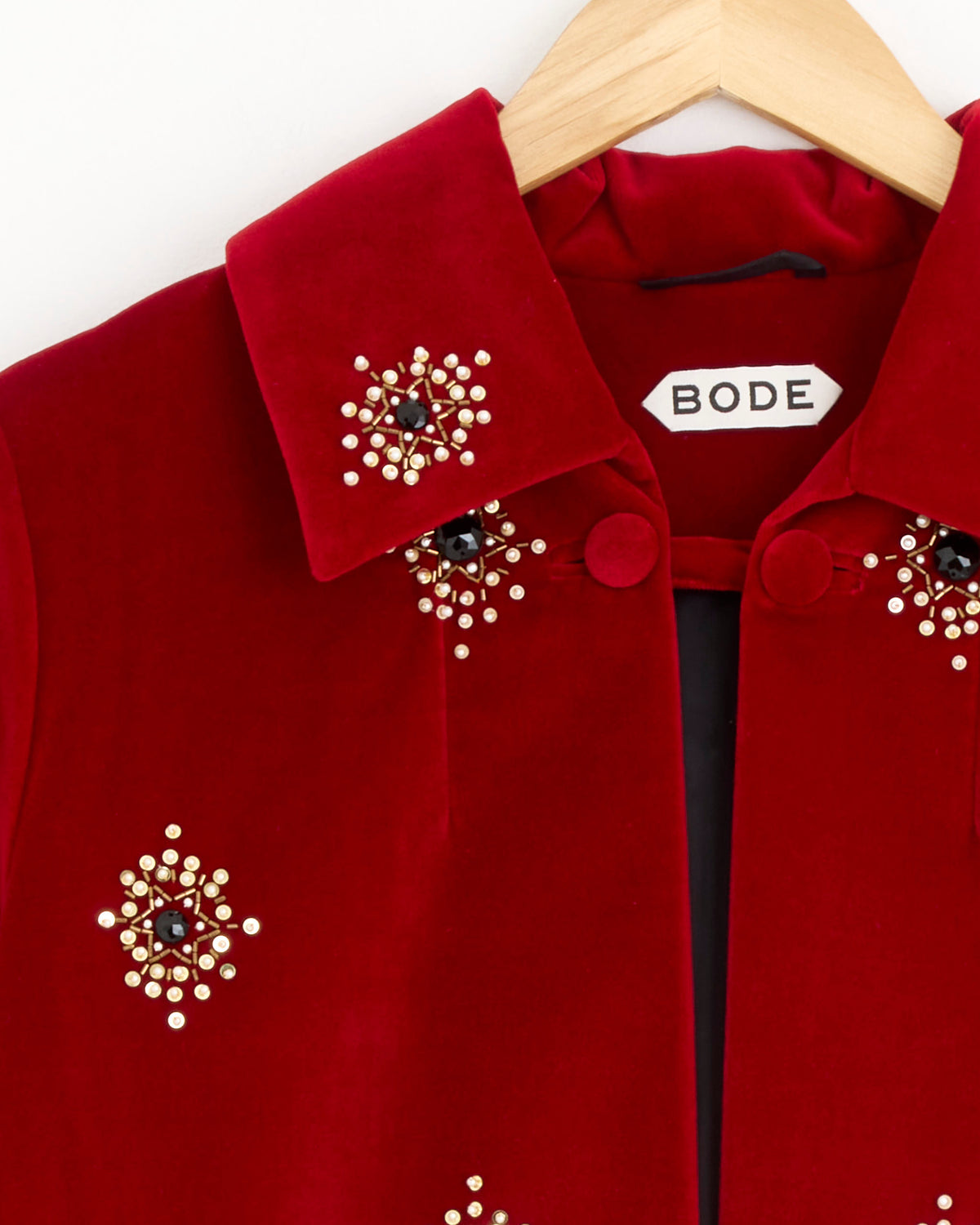 Bode Luminarie Jacket - Red / S (285313)