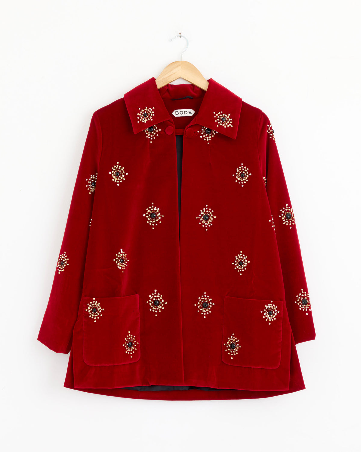 Bode Luminarie Jacket - Red / S (285313)