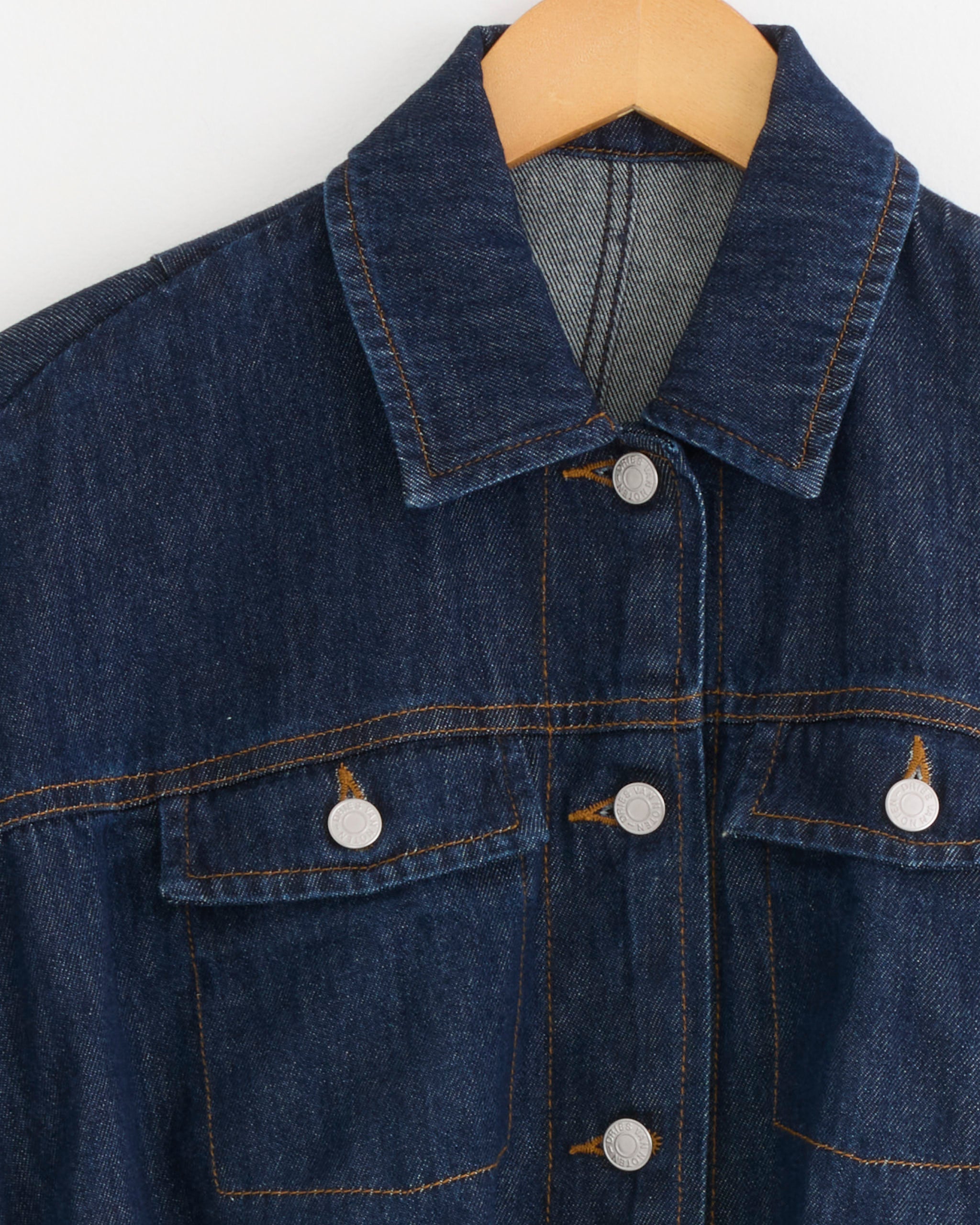 Dries Van Noten Vesto Den 4401 Jacket - Indigo / XS (285340)