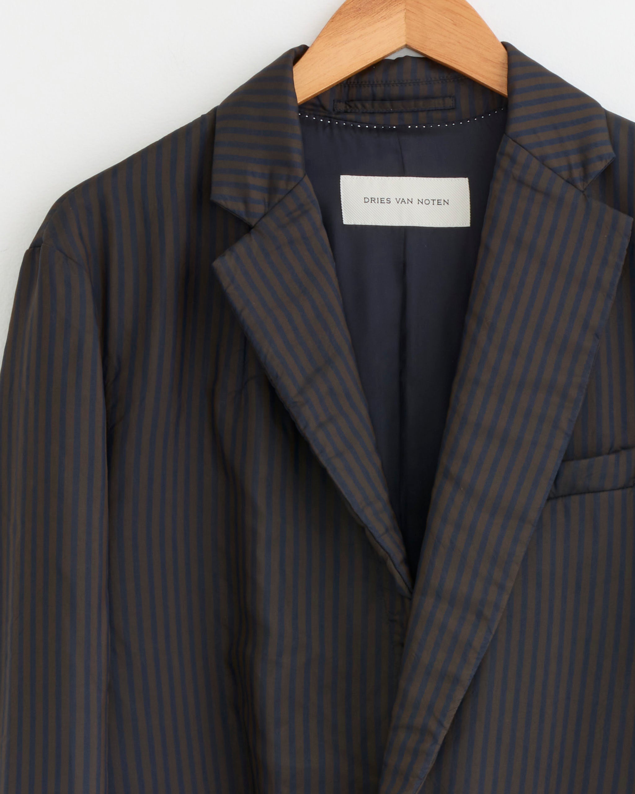 Dries Van Noten Blursy 4284 Jacket - Dark Brown / S (285344)