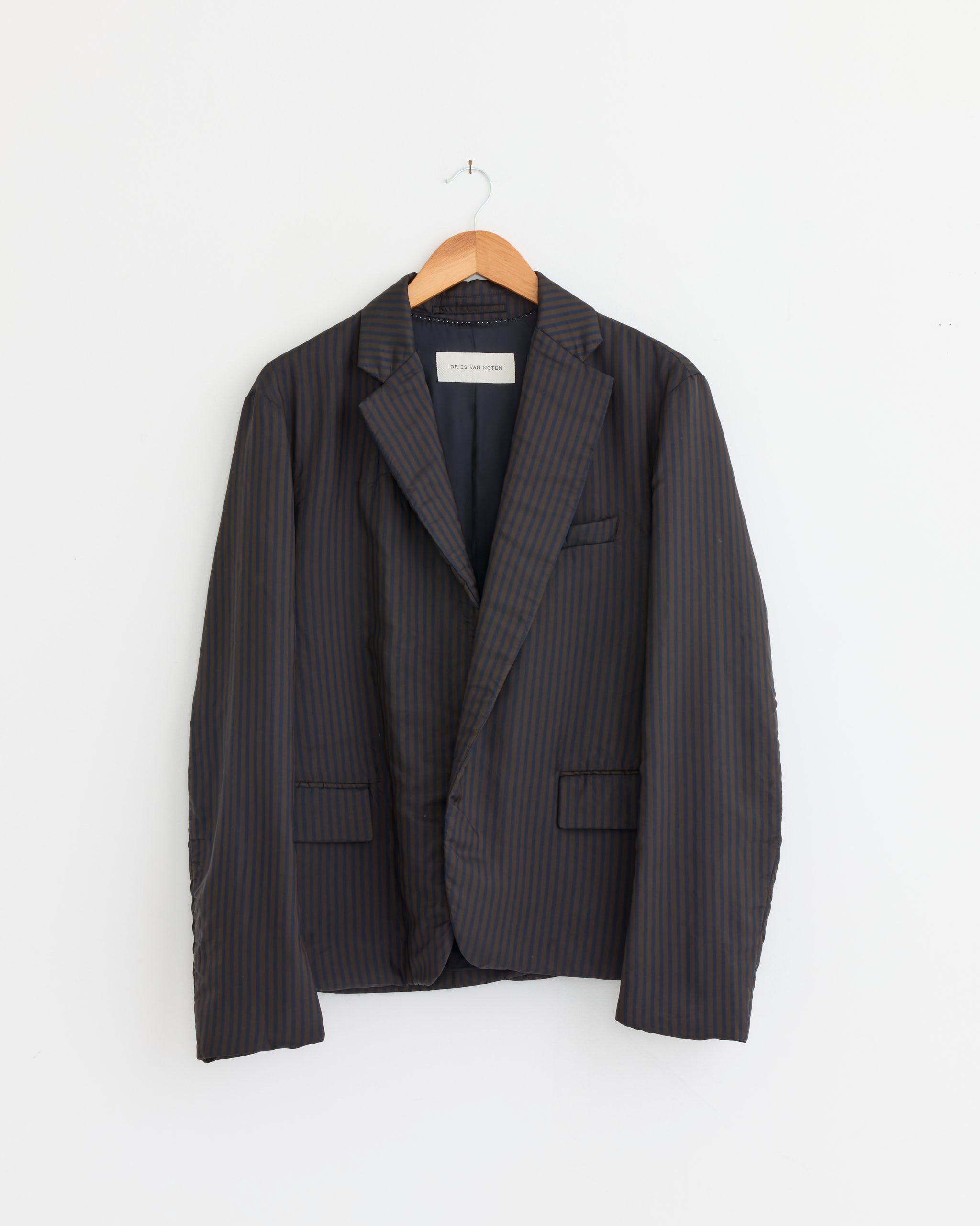 Dries Van Noten Blursy 4284 Jacket - Dark Brown / S (285344)