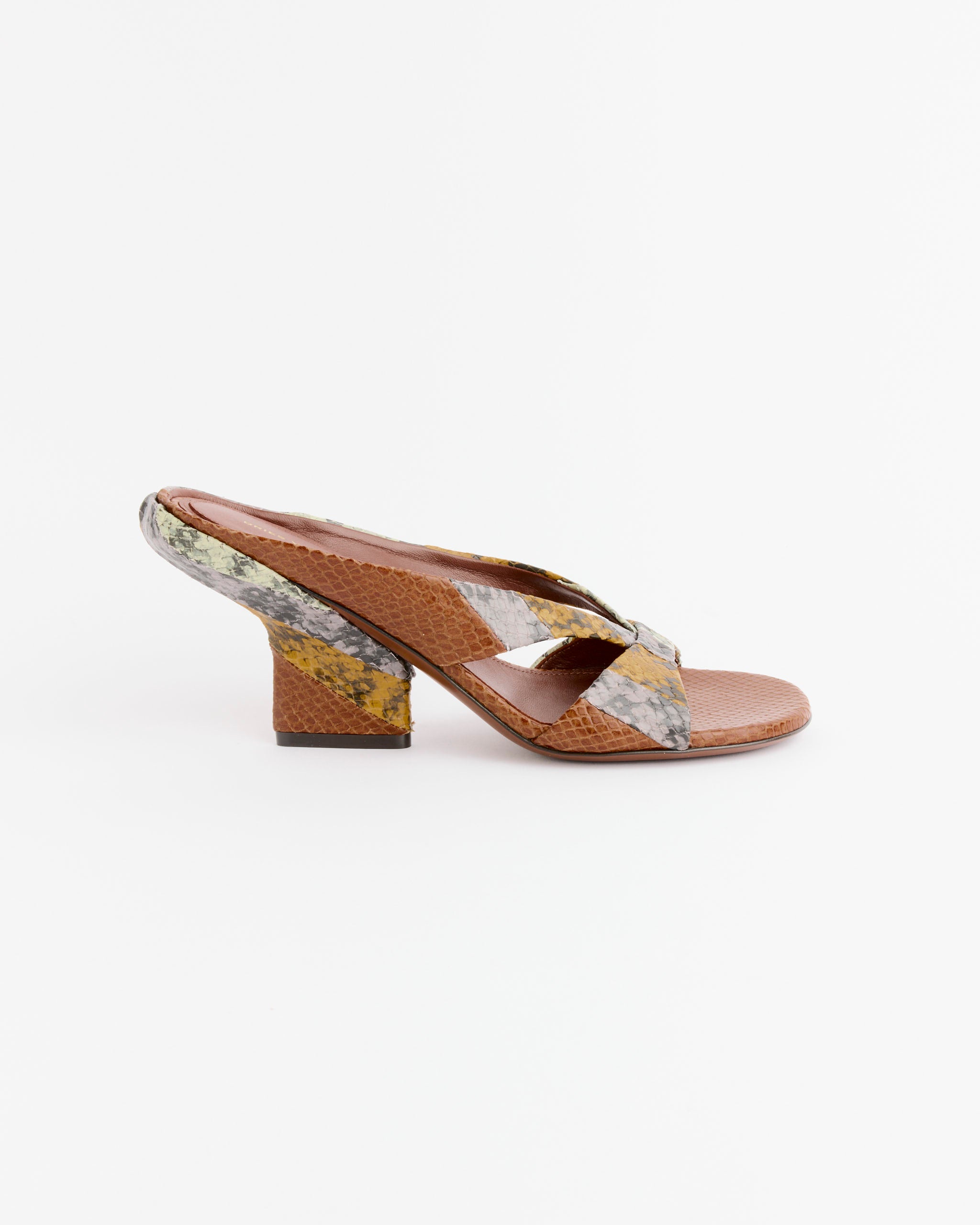 Dries Van Noten WS262-1013 Heel - Tan / 38 (285358)