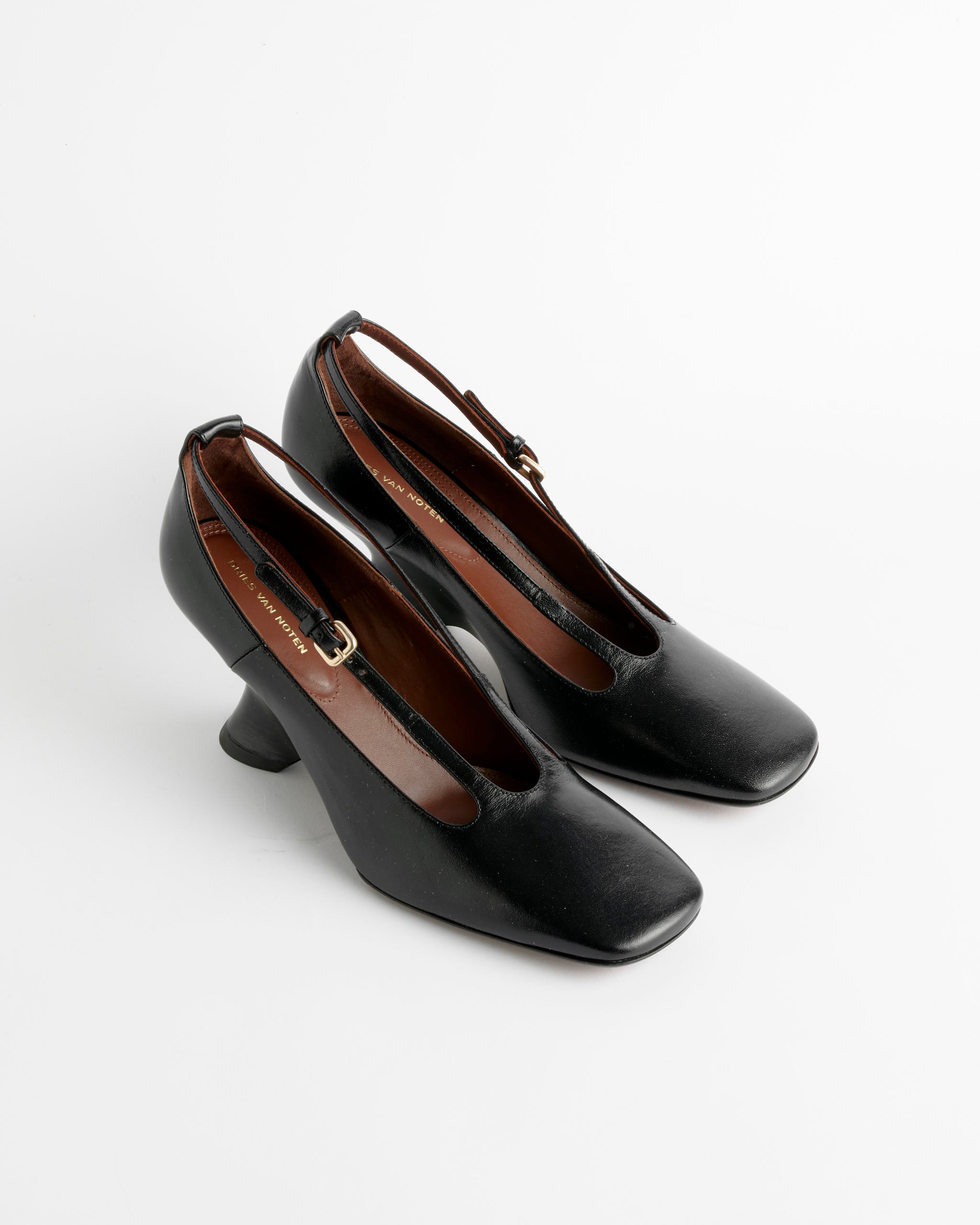 Dries Van Noten WS262-1395 Heel - Black / 38 (285365)