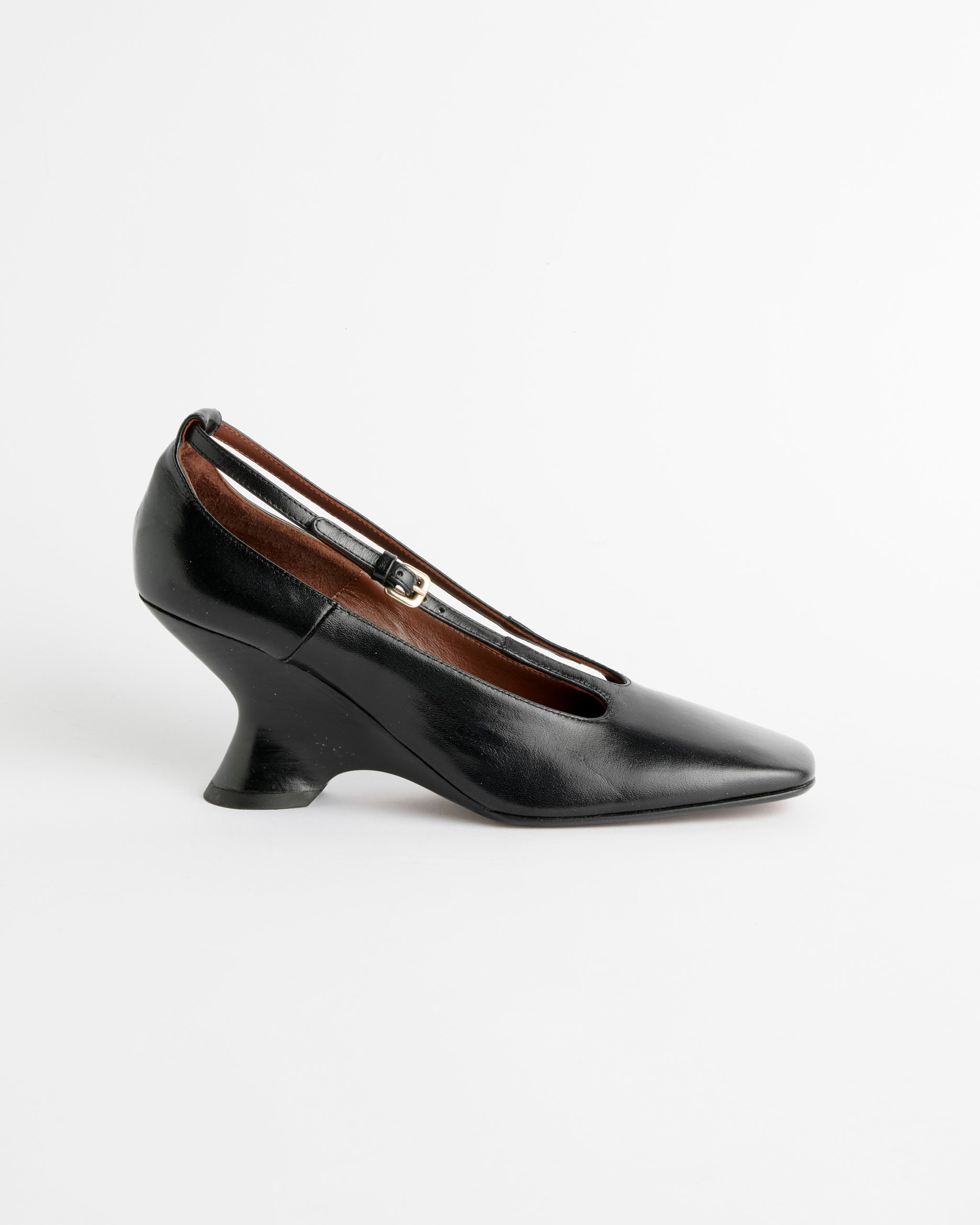 Dries Van Noten WS262-1395 Heel - Black / 38 (285365)