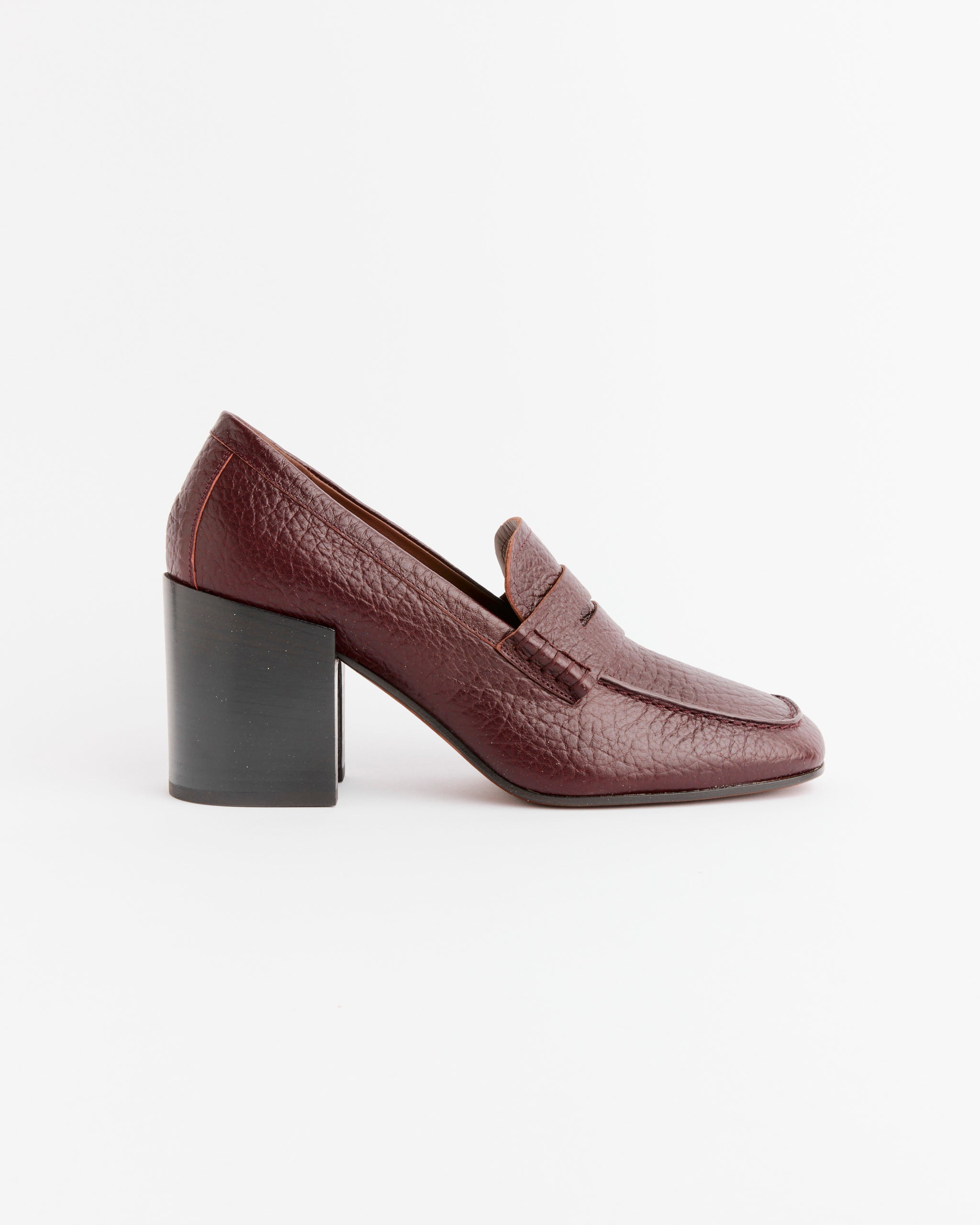 Dries Van Noten WS262-1704 Heel - Burgundy / 38.5 (285373)