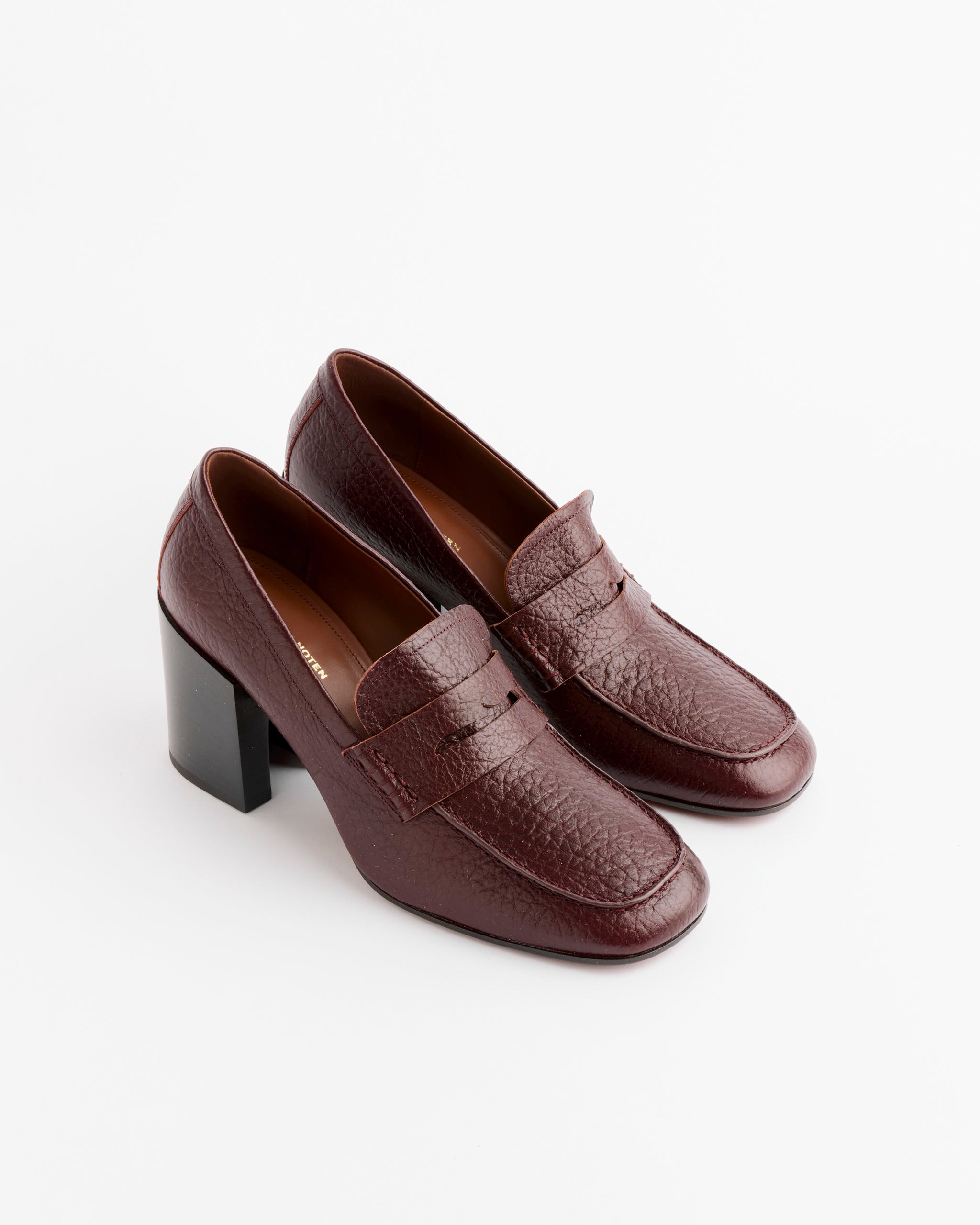 Dries Van Noten WS262-1704 Heel - Burgundy / 38.5 (285373)