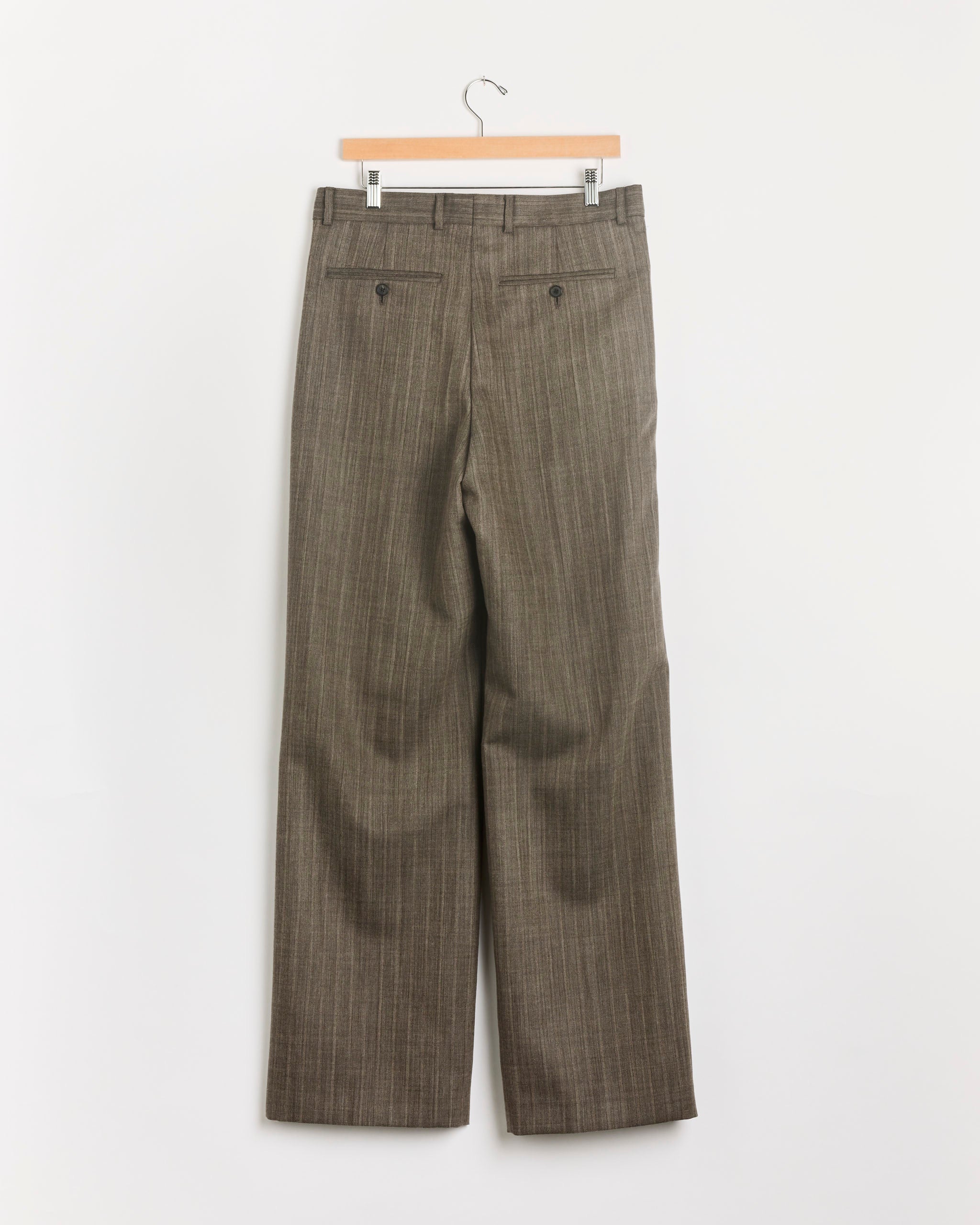 Wool Pant in Cement - Cement / IT48 (285400)