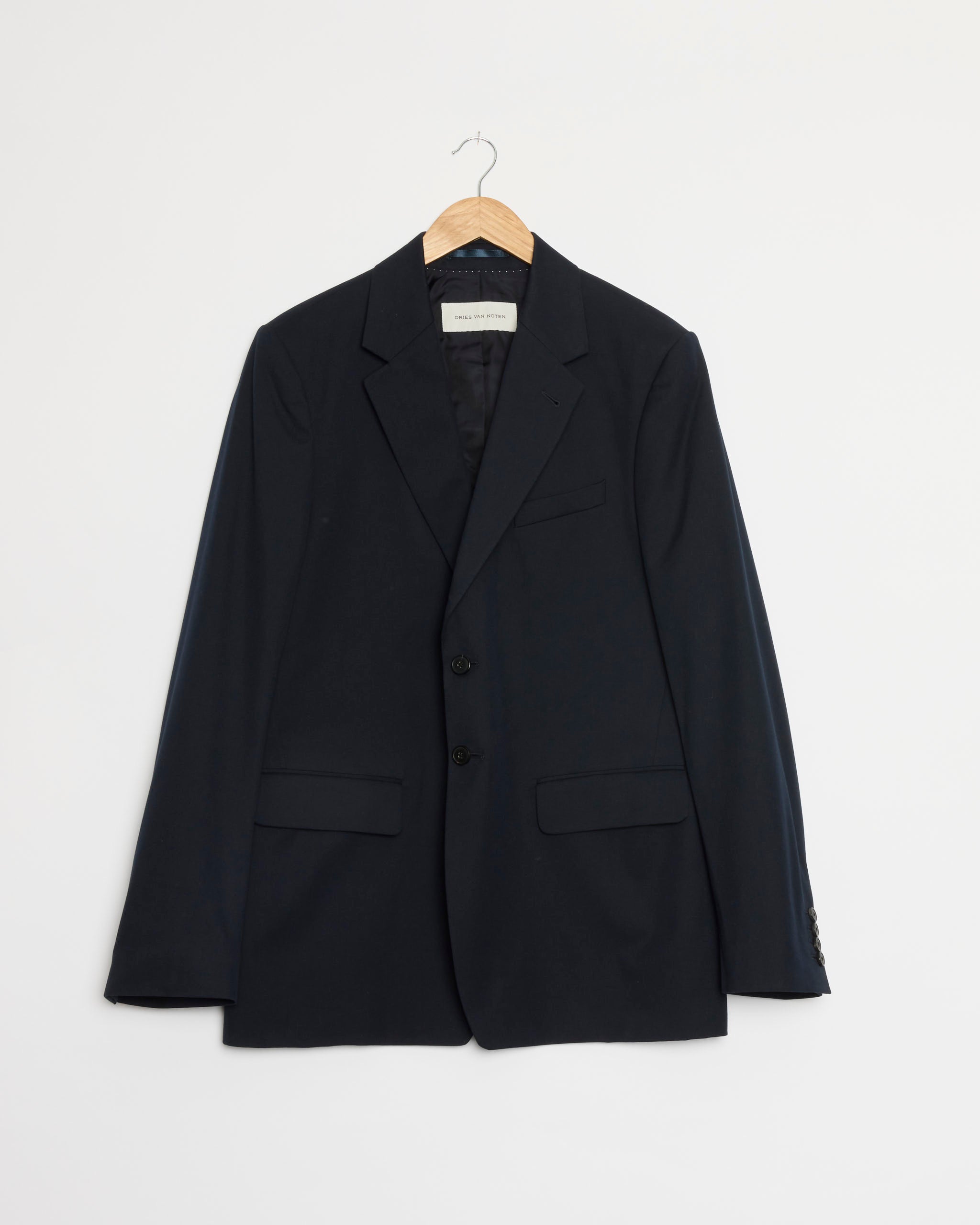 Dries Van Noten Kiels 4302 Suit, Navy - Navy / IT48 (285404)