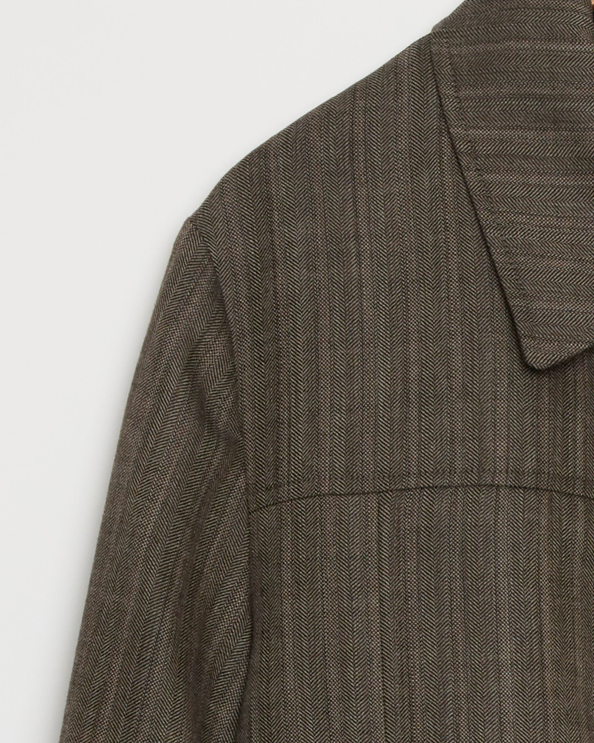 Dries Van Noten Vernon 4042 Jacket - Cement / L (285416)