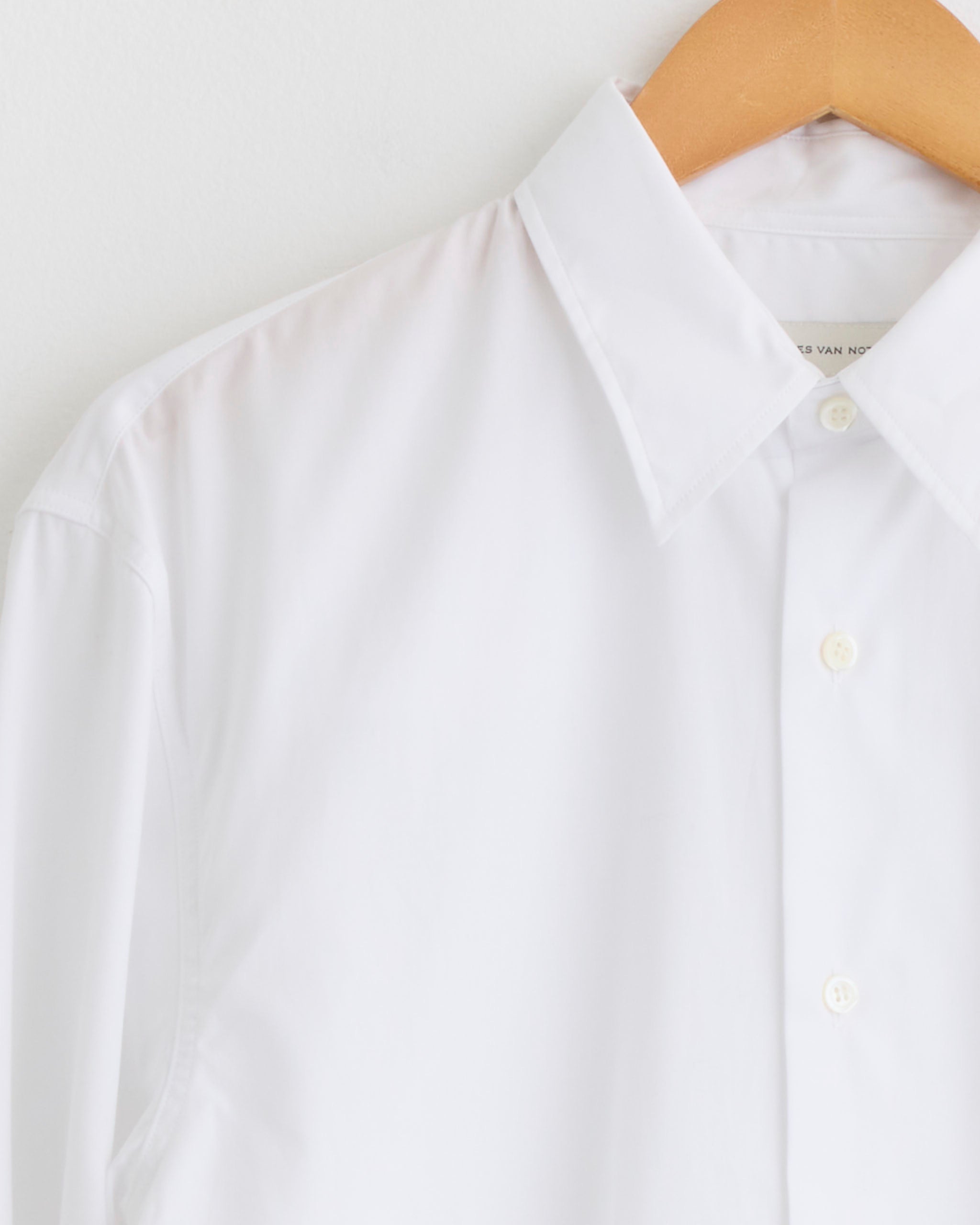 Dries Van Noten Caper 4314 Shirt - White / IT48 (285418)