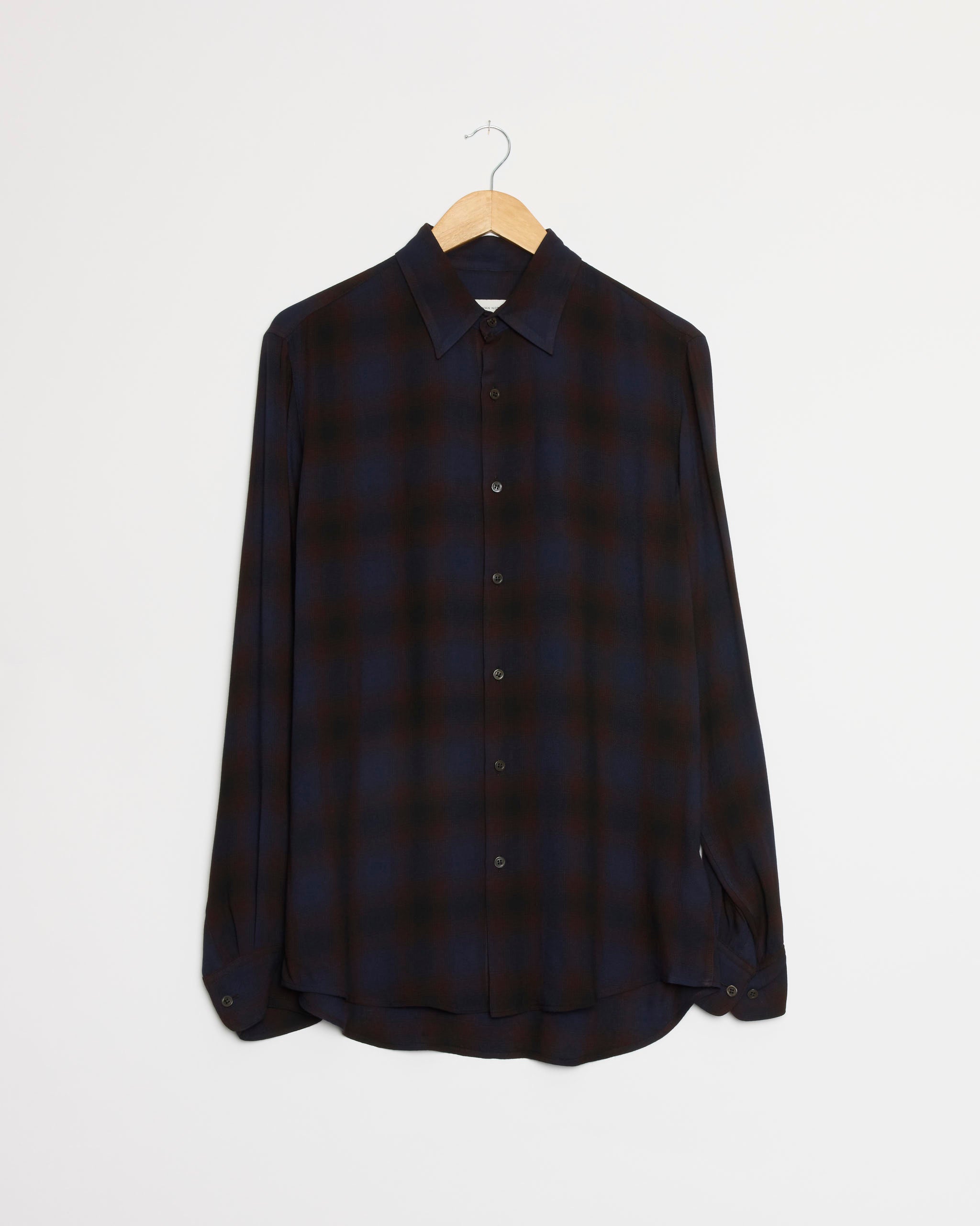 Dries Van Noten Carles 4133 Shirt - Brown / IT46 (285426)