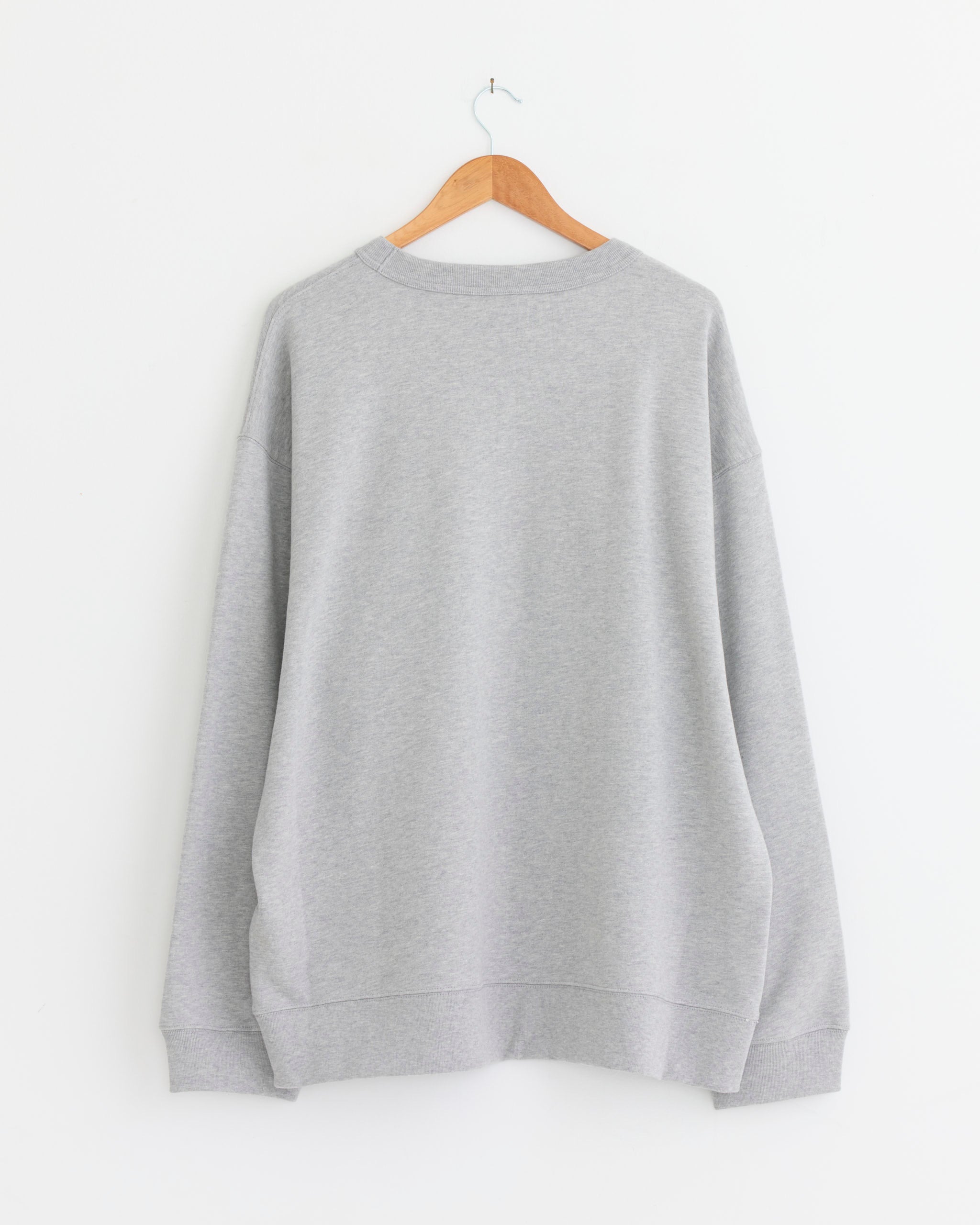 Hax Sweater in Grey Melange