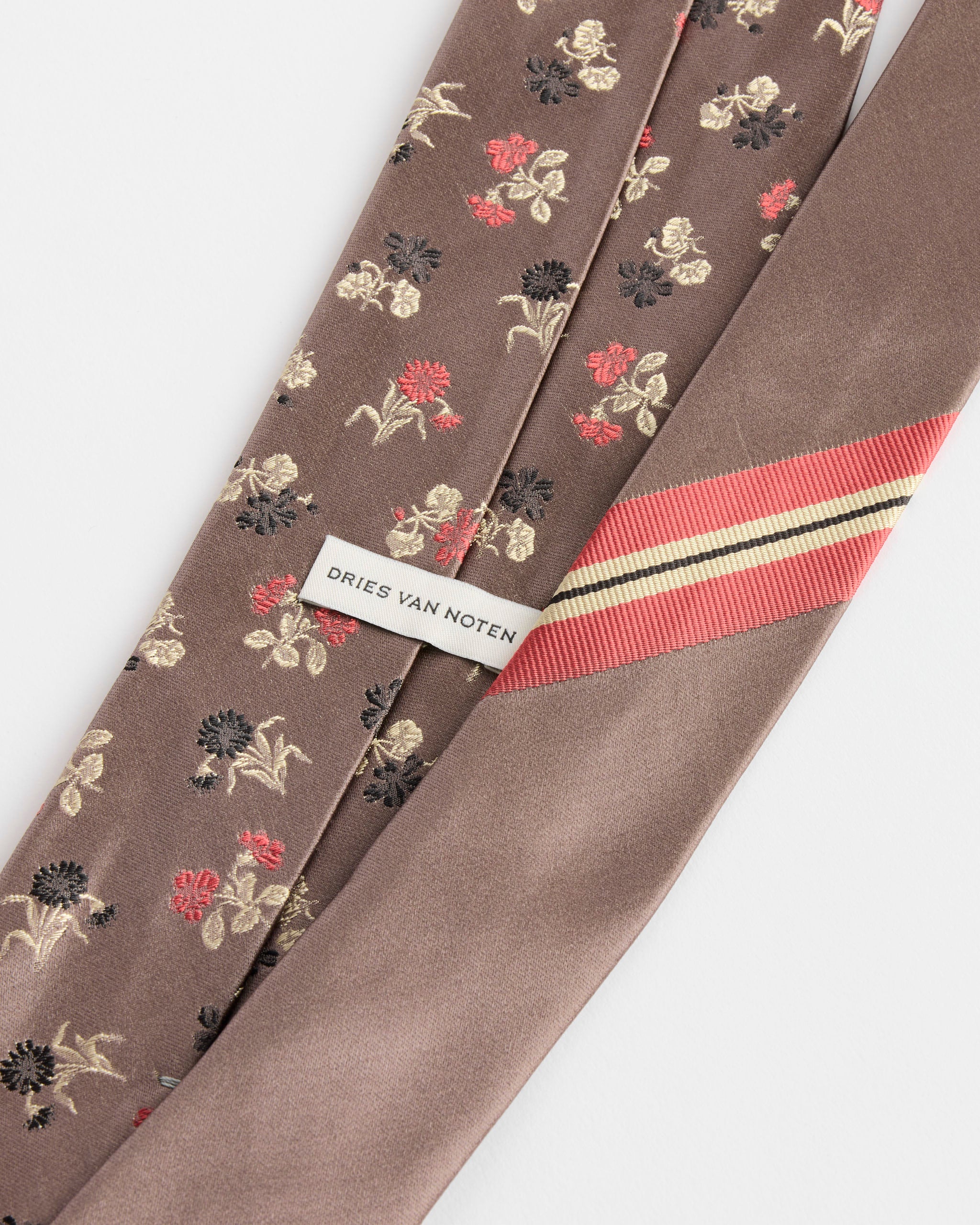 Dries Van Noten Q.4904 Tie - Anthracite / OS (285460)
