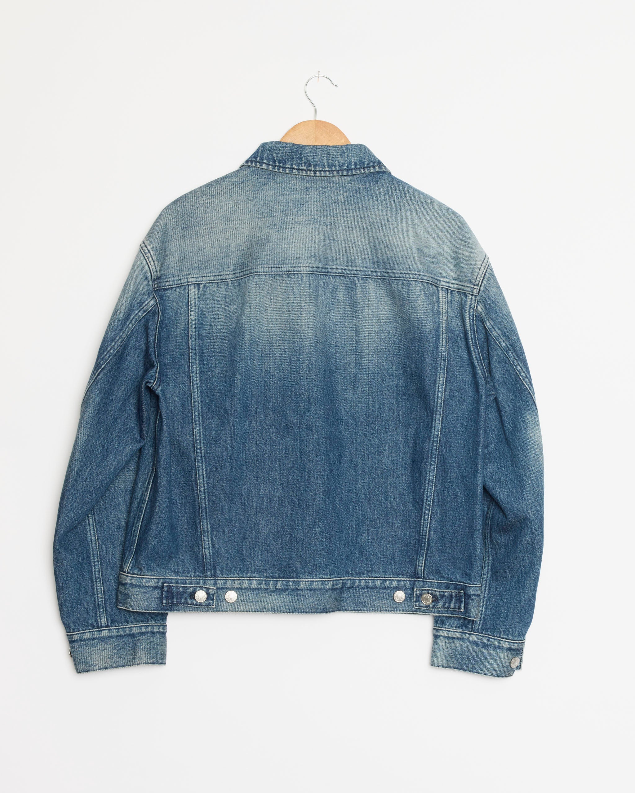 Dries Van Noten Vuskin Den 4410 Jacket - Blue / L (285469)